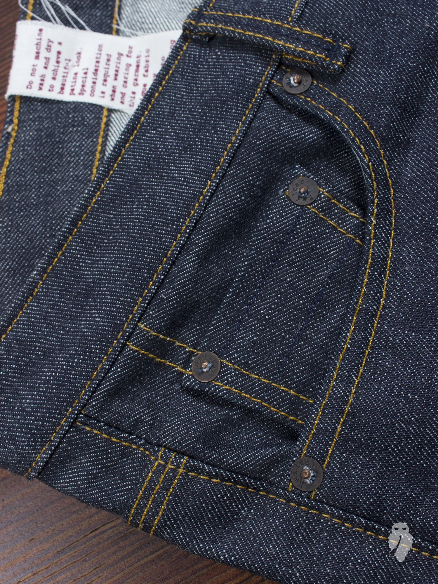 X021 "Kuroki" 14.25oz Women's Selvedge Denim - Viper Fit - Image 5