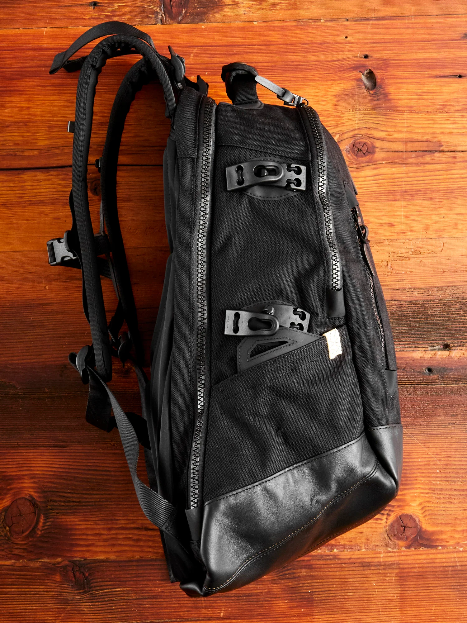 Cordura 20L Backpack in Black Lambskin - Image 3