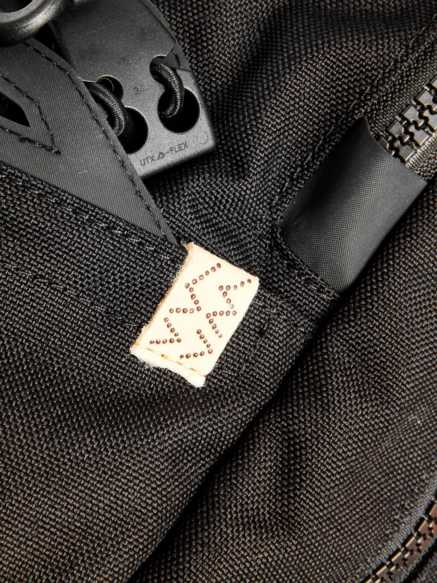 Cordura 20L Backpack in Black Lambskin - Image 8