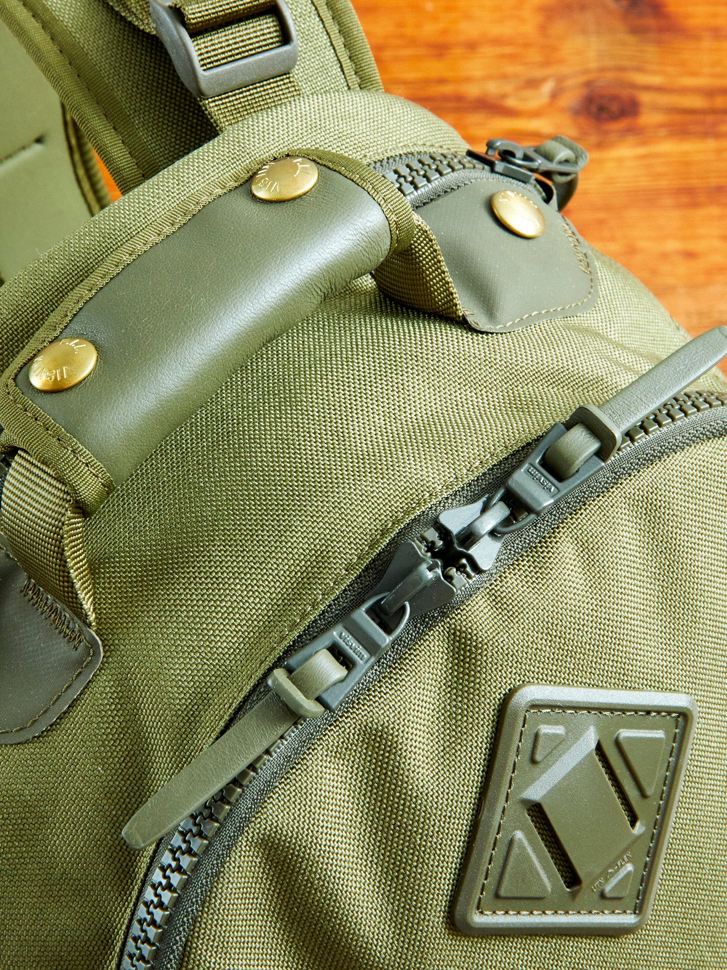 Cordura 20L Backpack in Olive Lambskin - Image 10