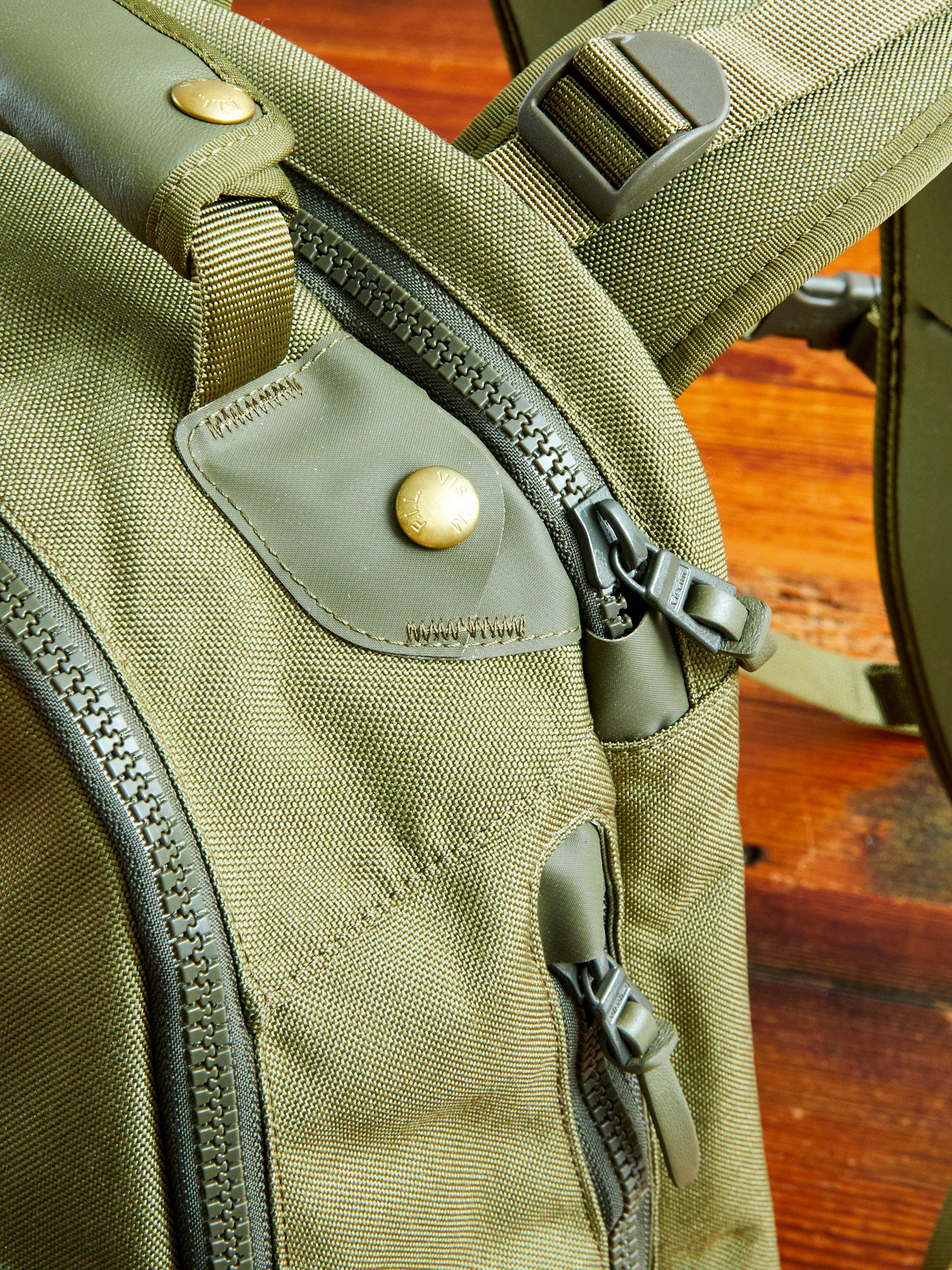 Cordura 20L Backpack in Olive Lambskin - Image 11