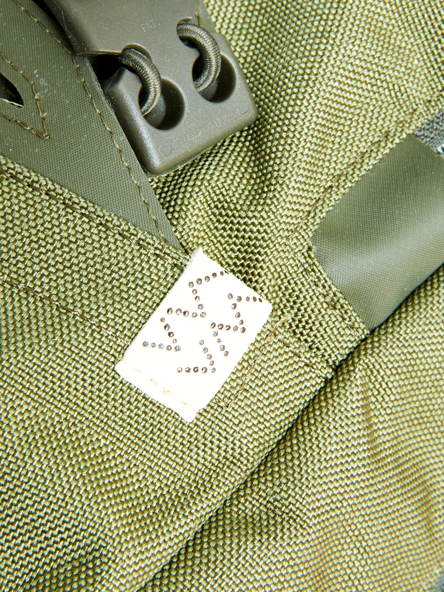 Cordura 20L Backpack in Olive Lambskin - Image 8