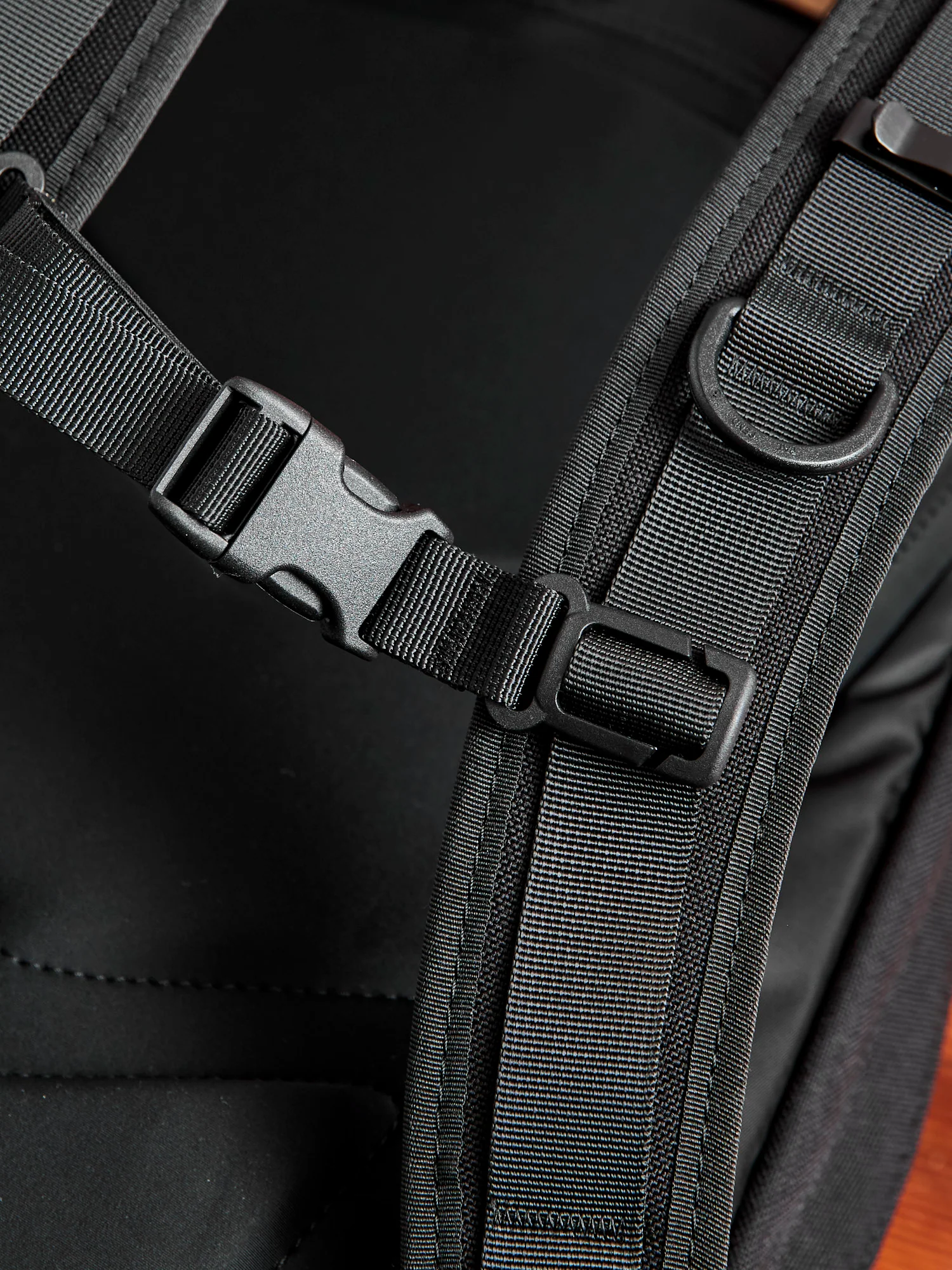 Cordura 22L Backpack in Black Lambskin - Image 8