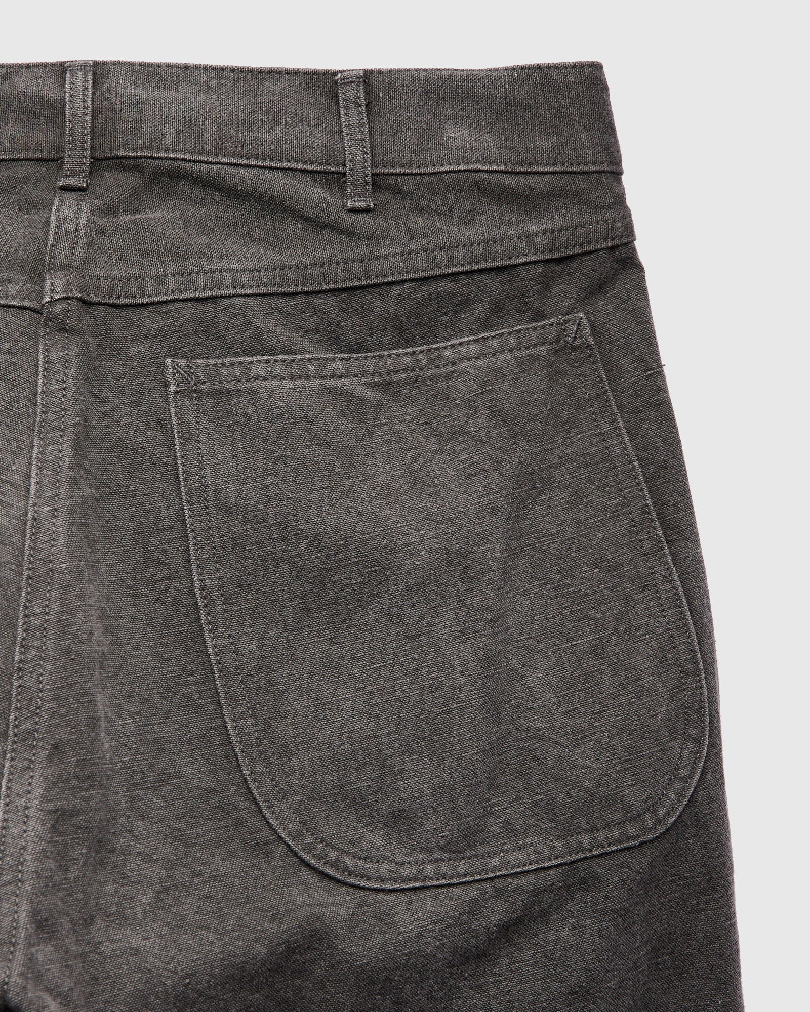 Cotton Hemp Painter Pants in Sumi - Image 3