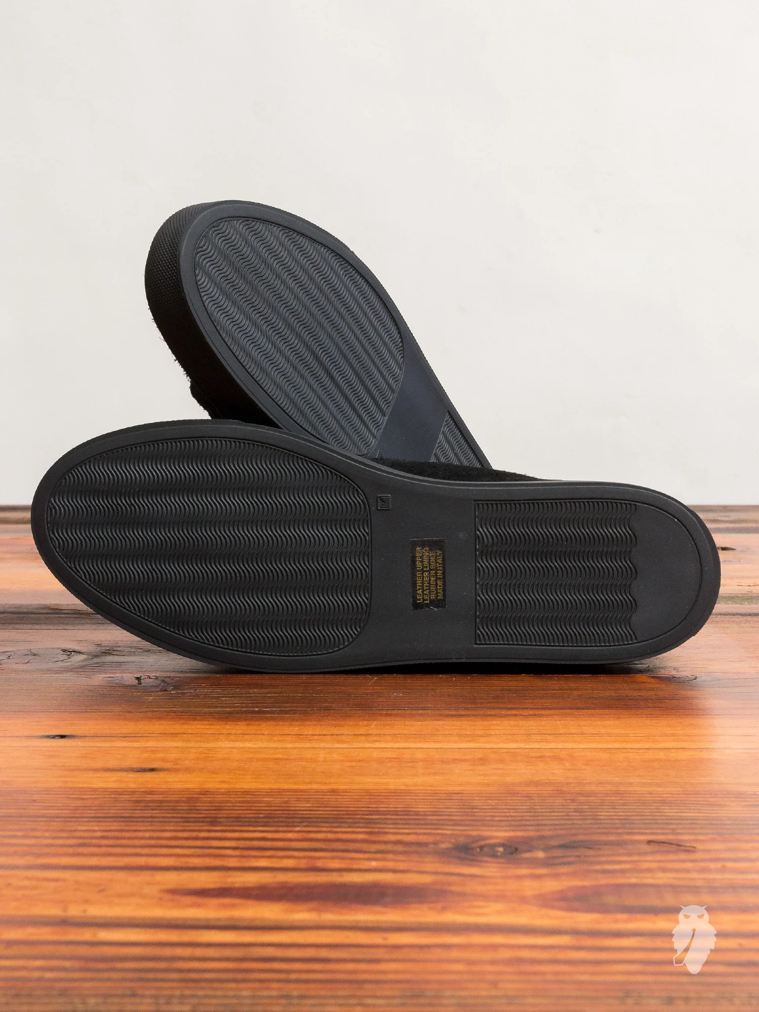 Court Hi-Top Sneaker in Black Suede - Image 5