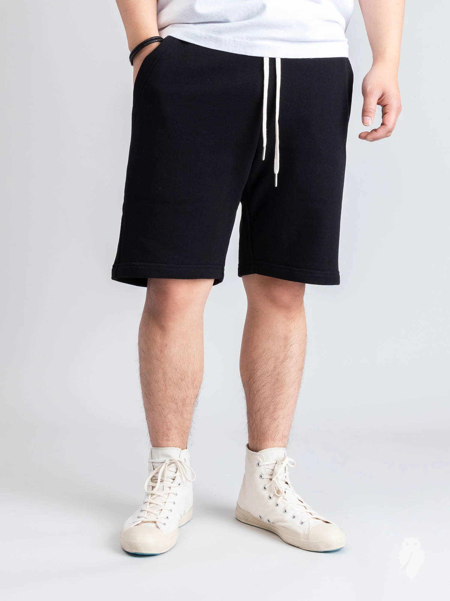 Crimson Shorts in Black - Image 2