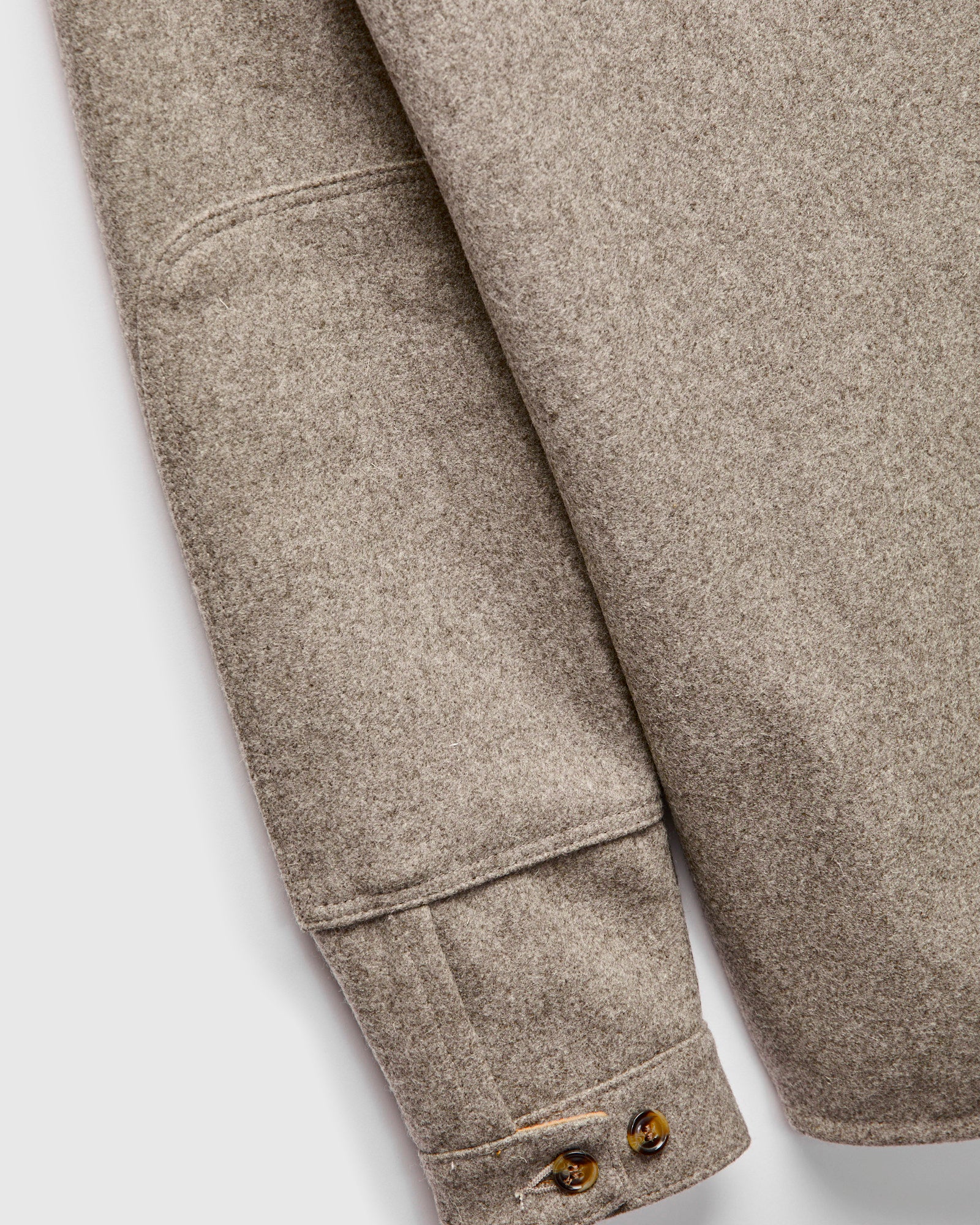 Crissman Overshirt in Oatmeal - Image 7