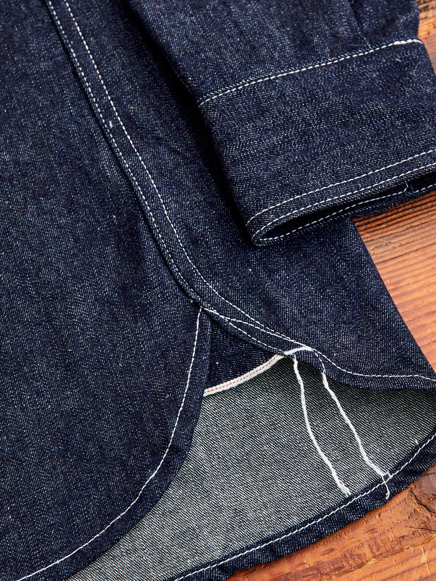 Crosscut Western in Indigo Denim - Image 9