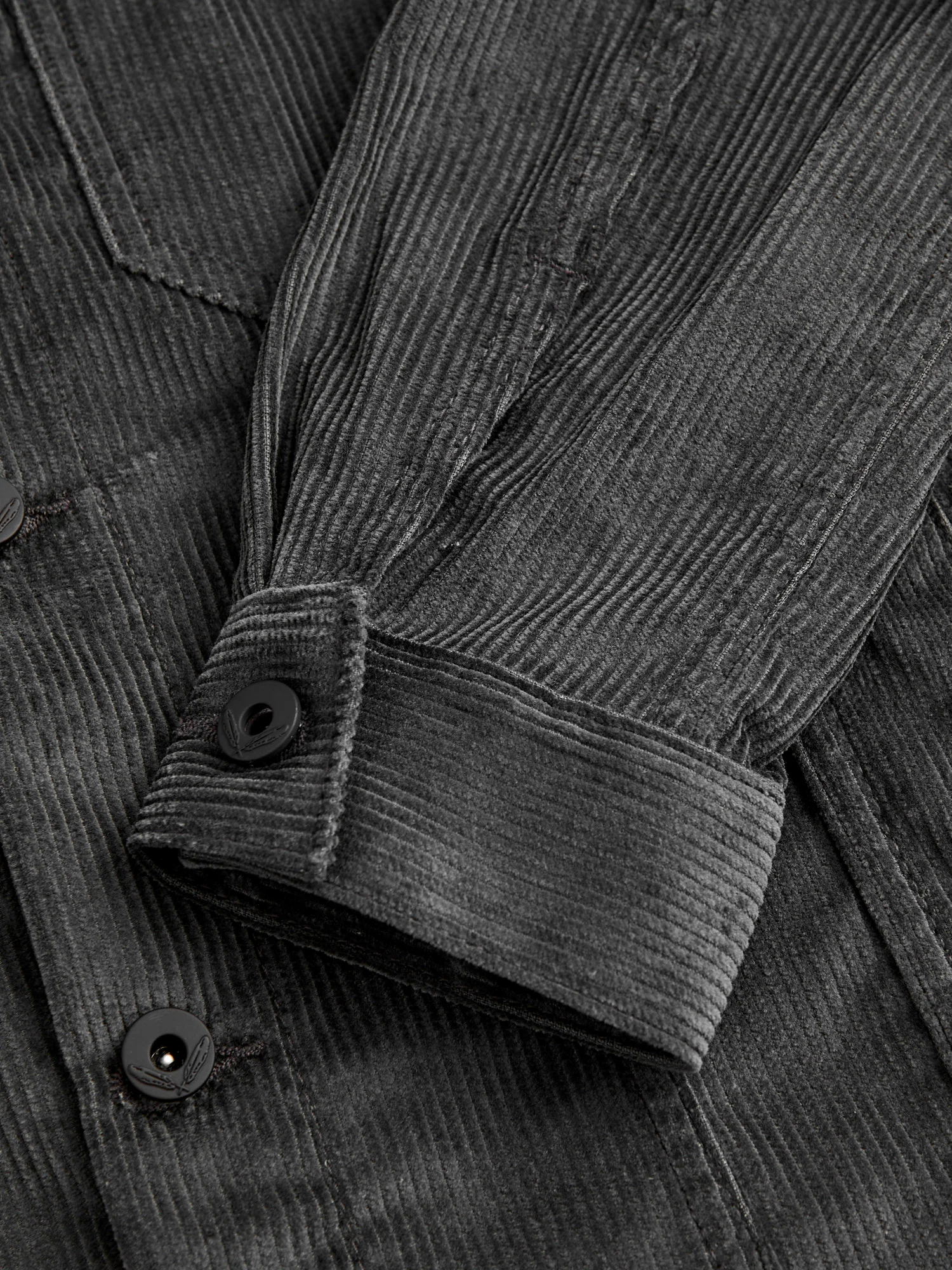Cruiser Jacket in Grey Corduroy - Image 12