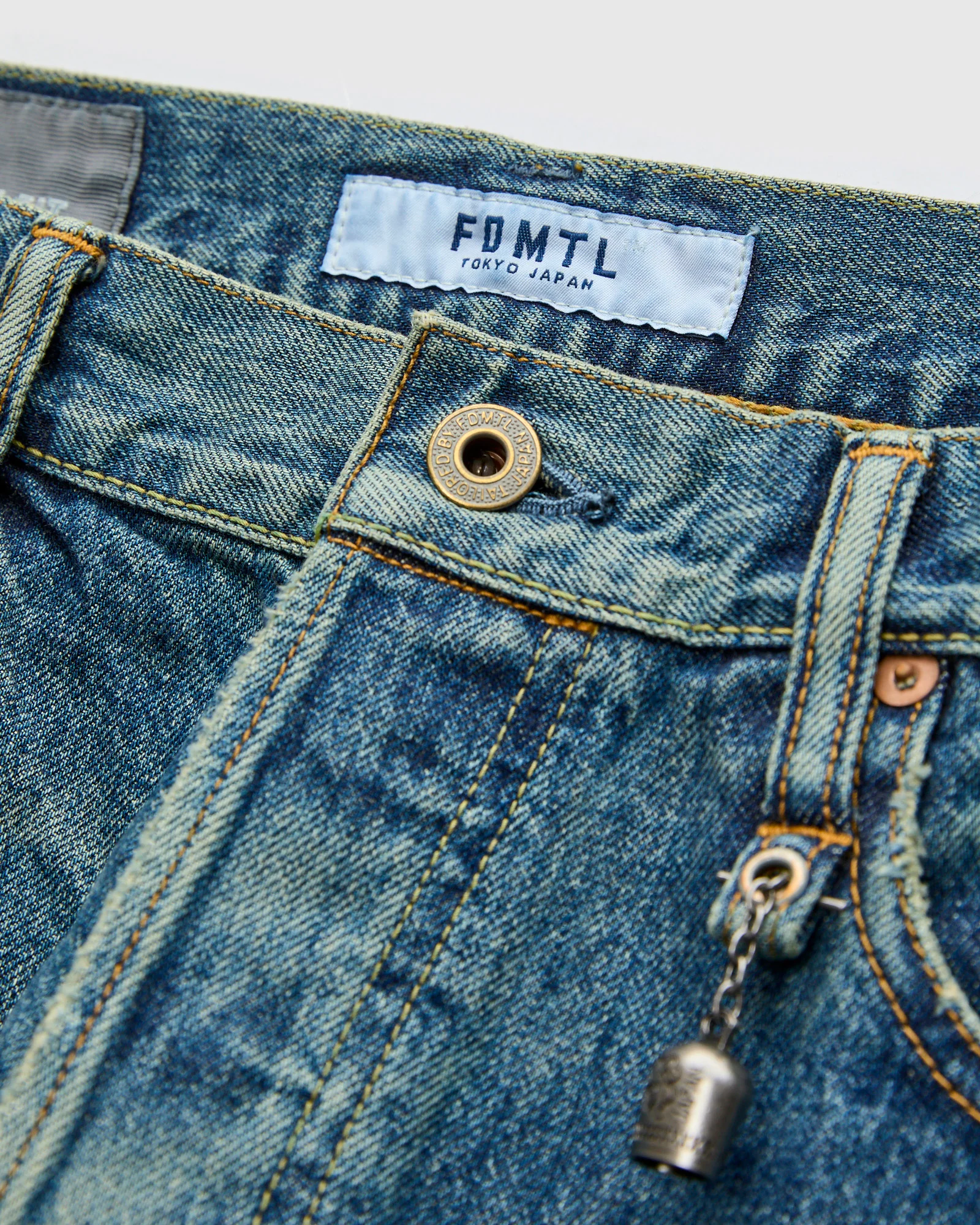 MG127 Boro Repair Selvedge Denim - Classic Straight Fit - Image 5