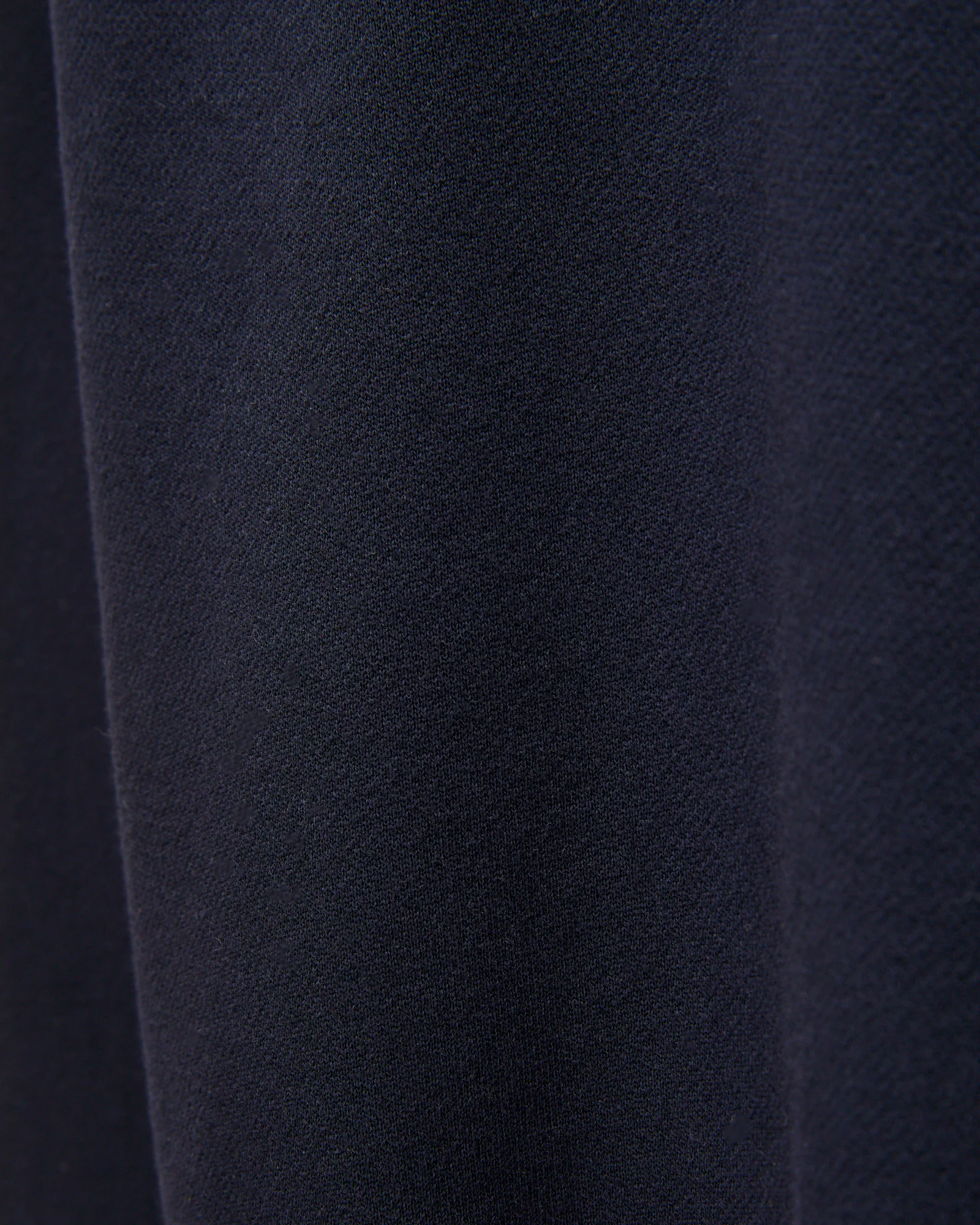 CSW28 "Good Basics" Organic Cotton Crewneck Sweater in Dark Navy - Image 7