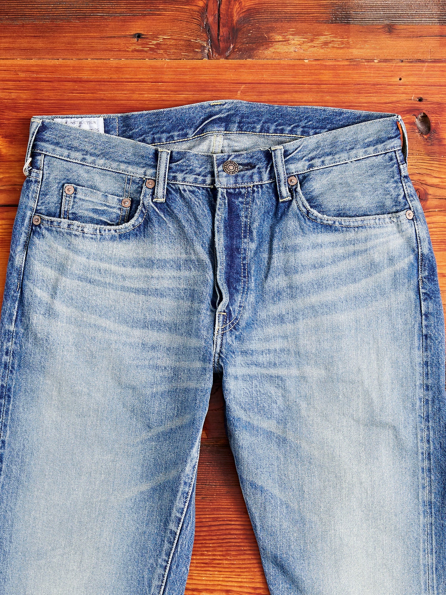 D1811US "1960s Wash" 12.5oz Selvedge Denim - Regular Tapered Fit - Image 3