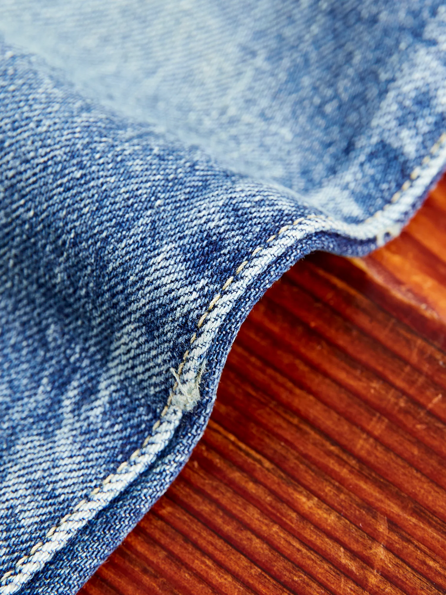 D1811US "1960s Wash" 12.5oz Selvedge Denim - Regular Tapered Fit - Image 7