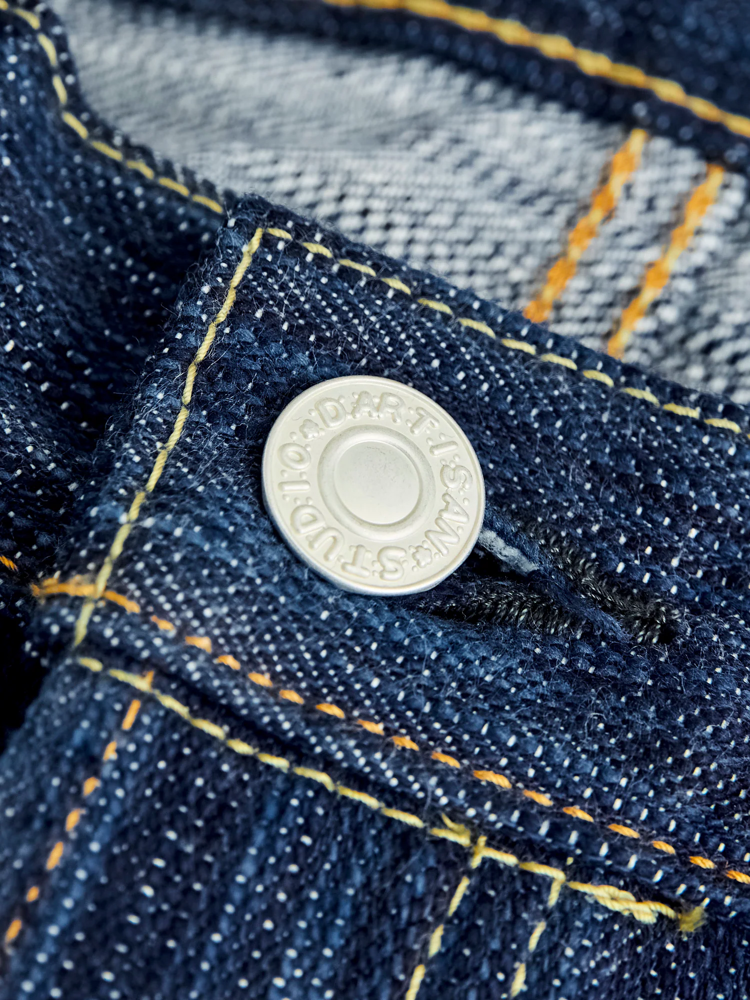 D1866S "Tokushima Awa Shoai" Hand Dyed 15oz Selvedge Denim - Regular Straight Fit - Image 7