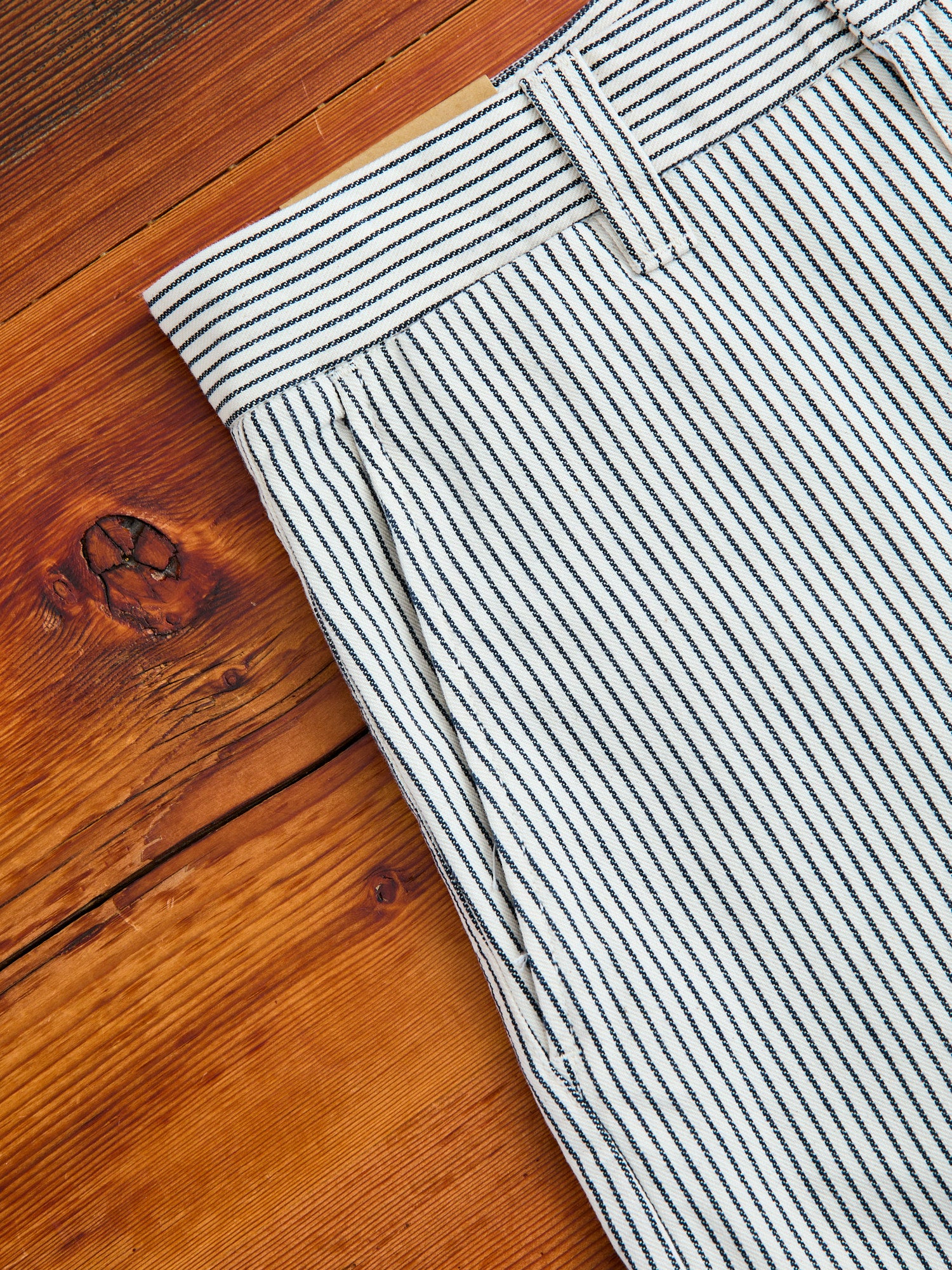 Deck Pant in Indigo Stripe - Image 4