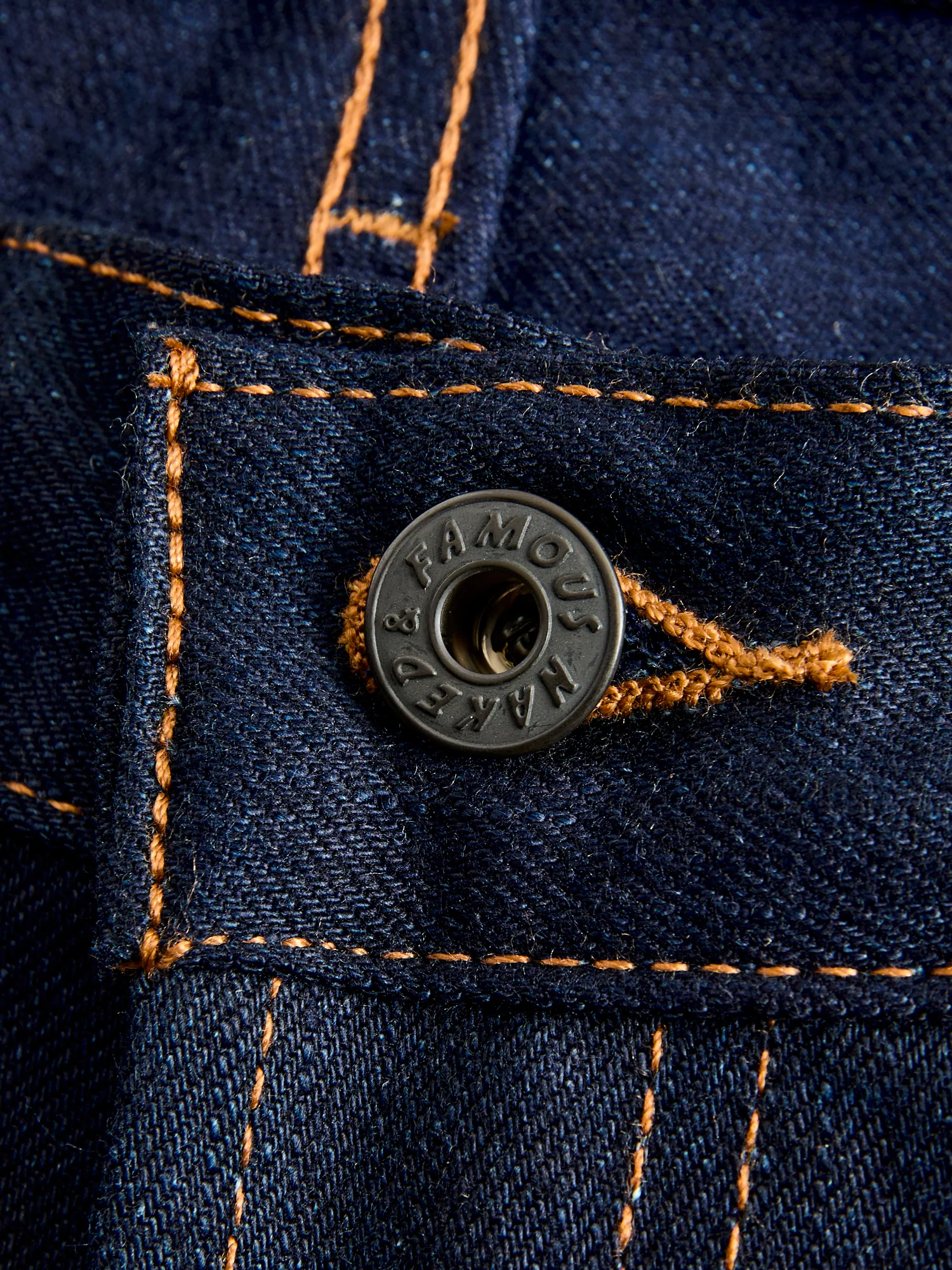 "Deep Sea Selvedge" 12.5oz Double Indigo Selvedge Denim - Easy Guy Fit - Image 6