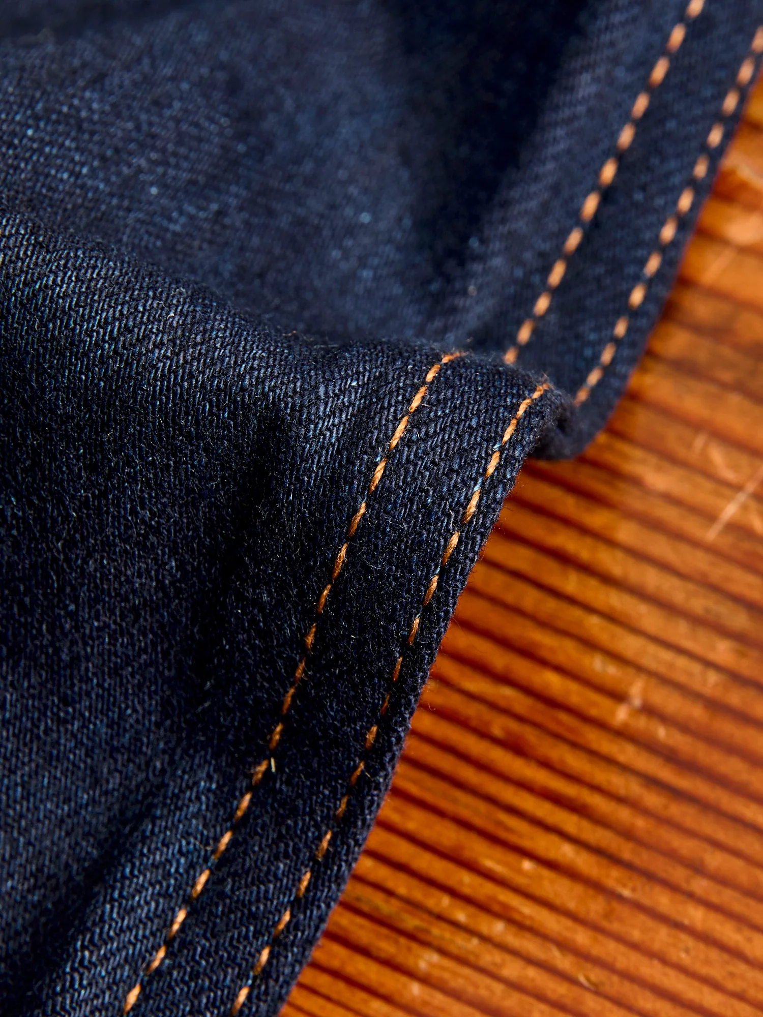 "Deep Sea Selvedge" 12.5oz Double Indigo Selvedge Denim - True Guy Fit - Image 8