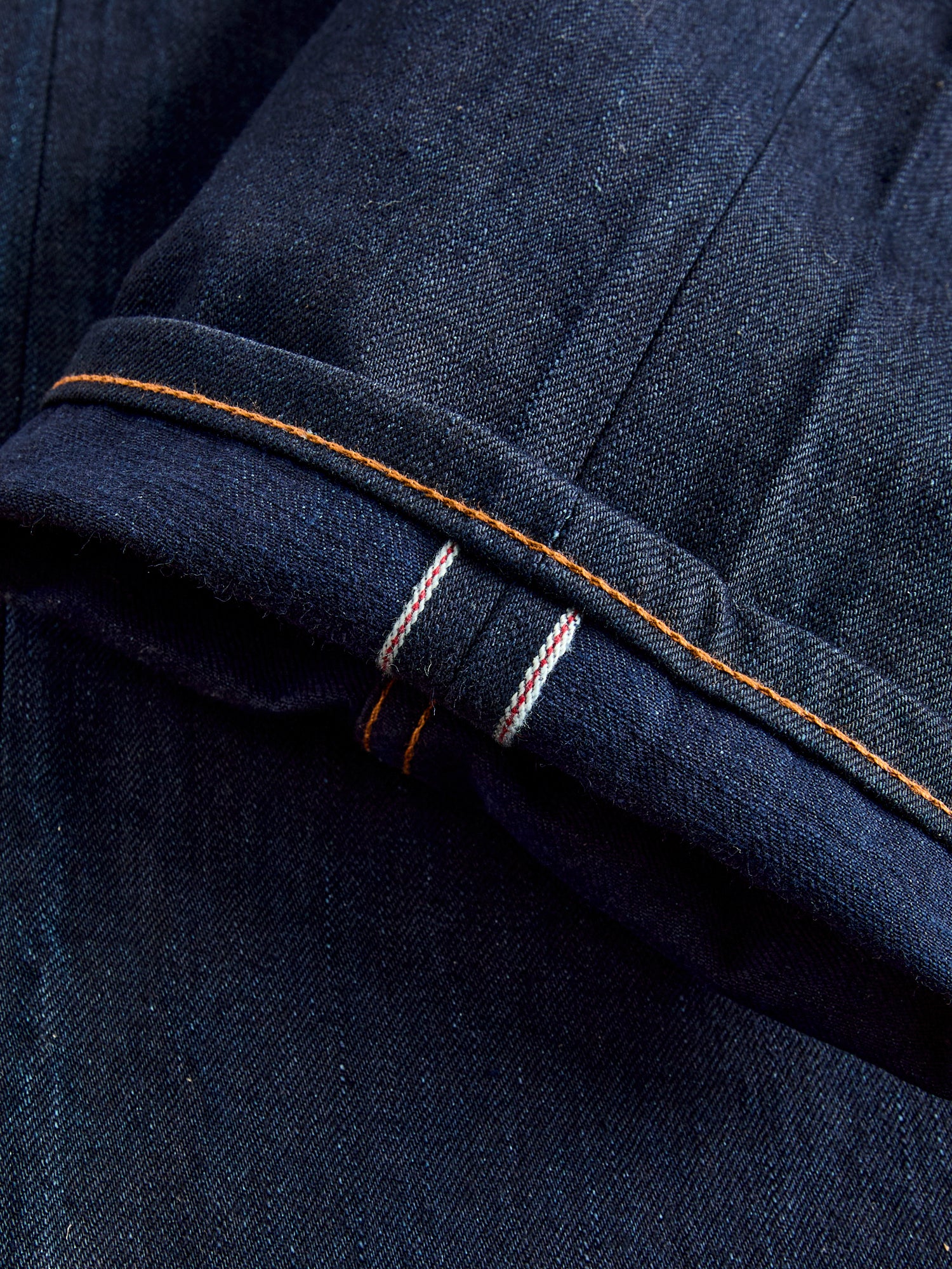 "Deep Sea Selvedge" 12.5oz Double Indigo Selvedge Denim - Weird Guy Fit - Image 9