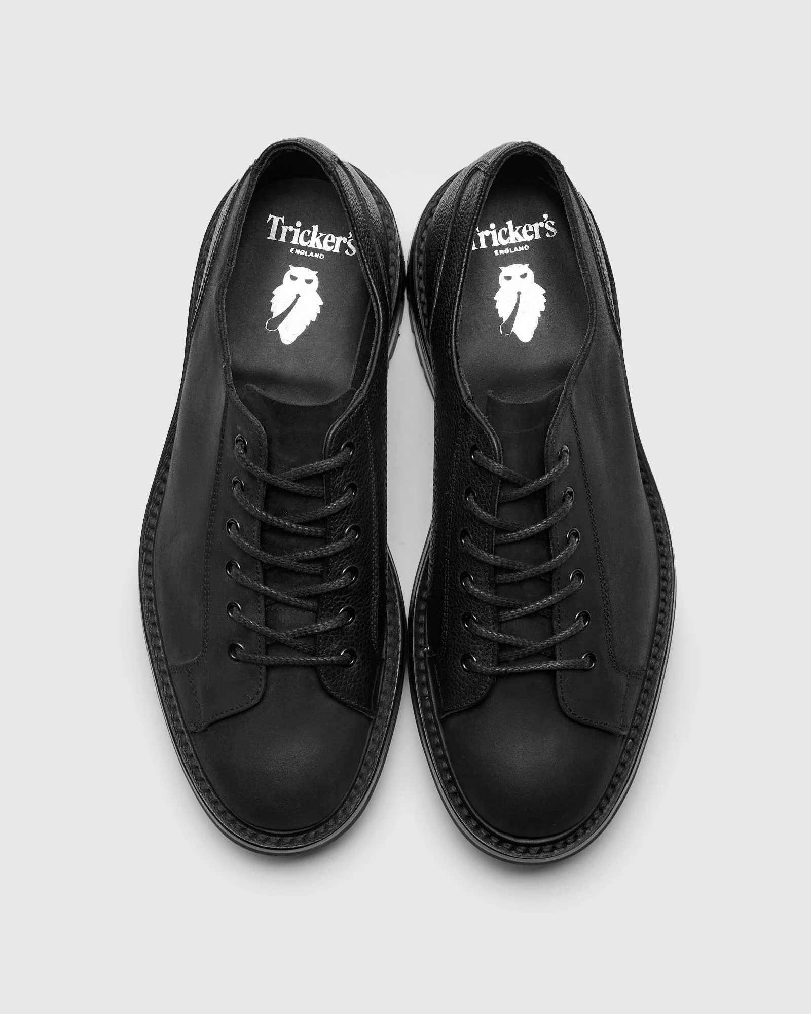 "Crash" Monkey Shoe in Double Black - Image 6