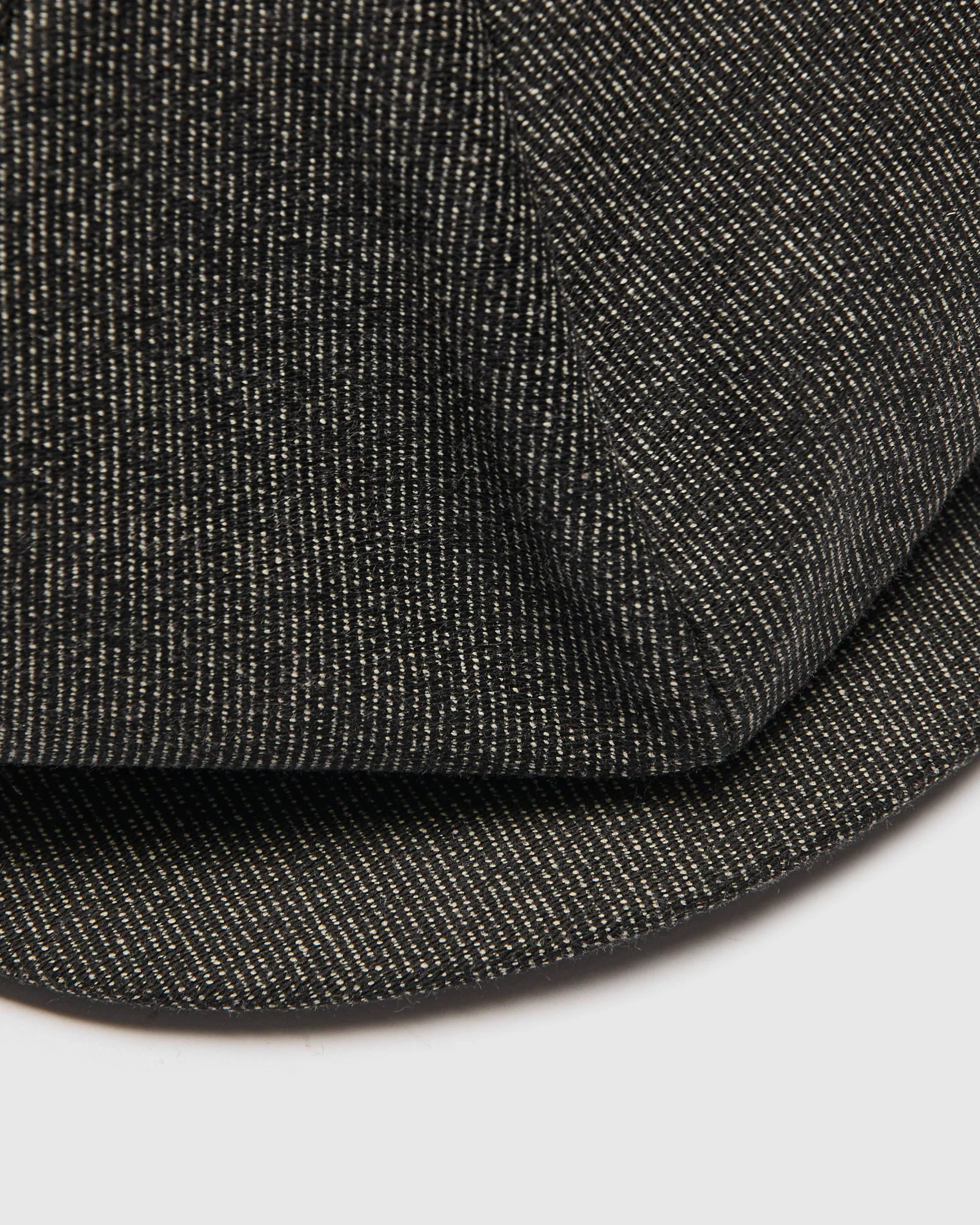 Double Diamond Printed Newsboy Cap in Salt & Pepper - Image 5