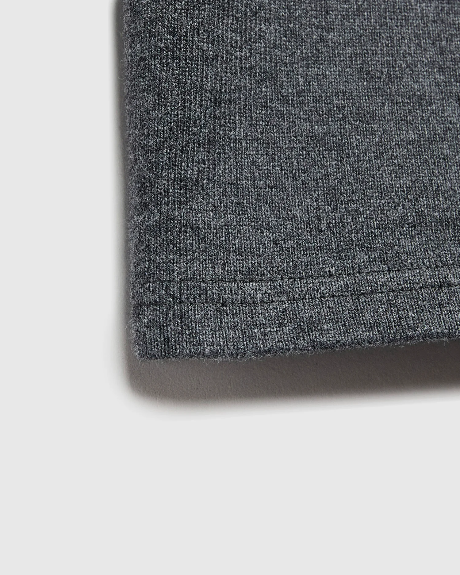 Double Heavyweight 12.1oz T-Shirt in Charcoal - Image 5
