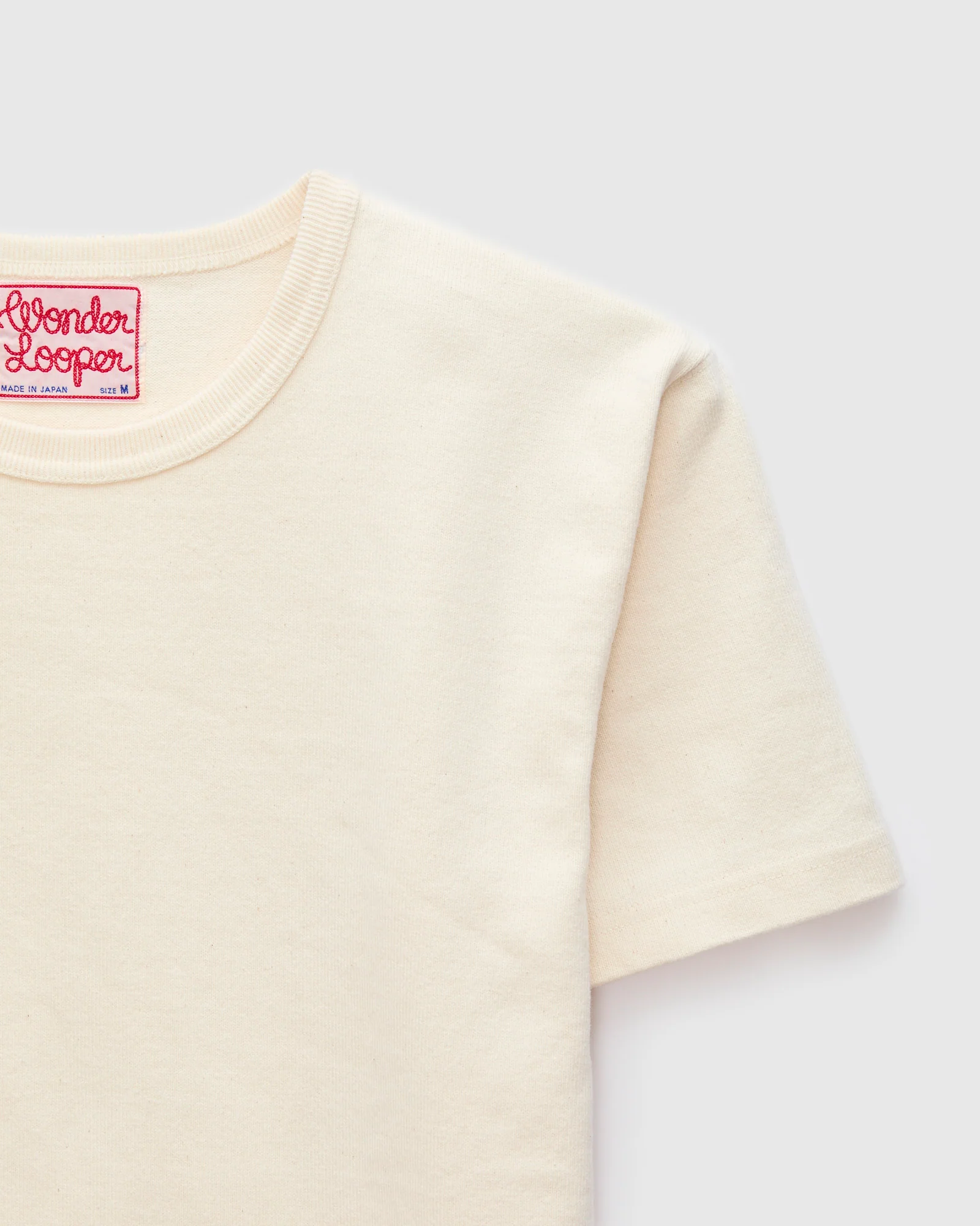 Double Heavyweight 12.1oz T-Shirt in Ecru - Image 3