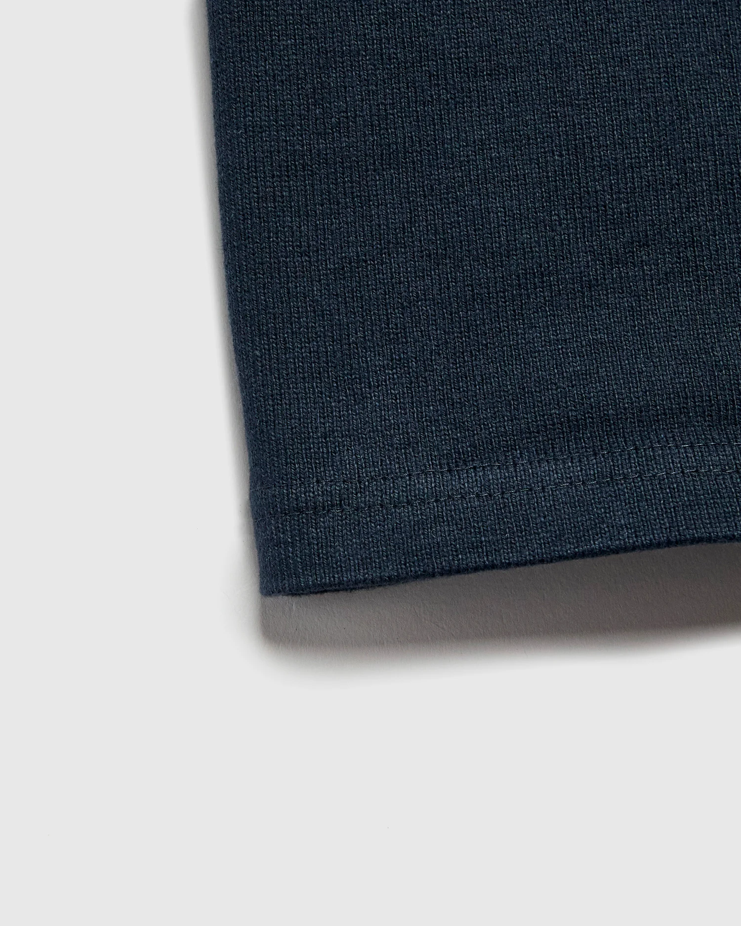 Double Heavyweight 12.1oz T-Shirt in Navy - Image 5