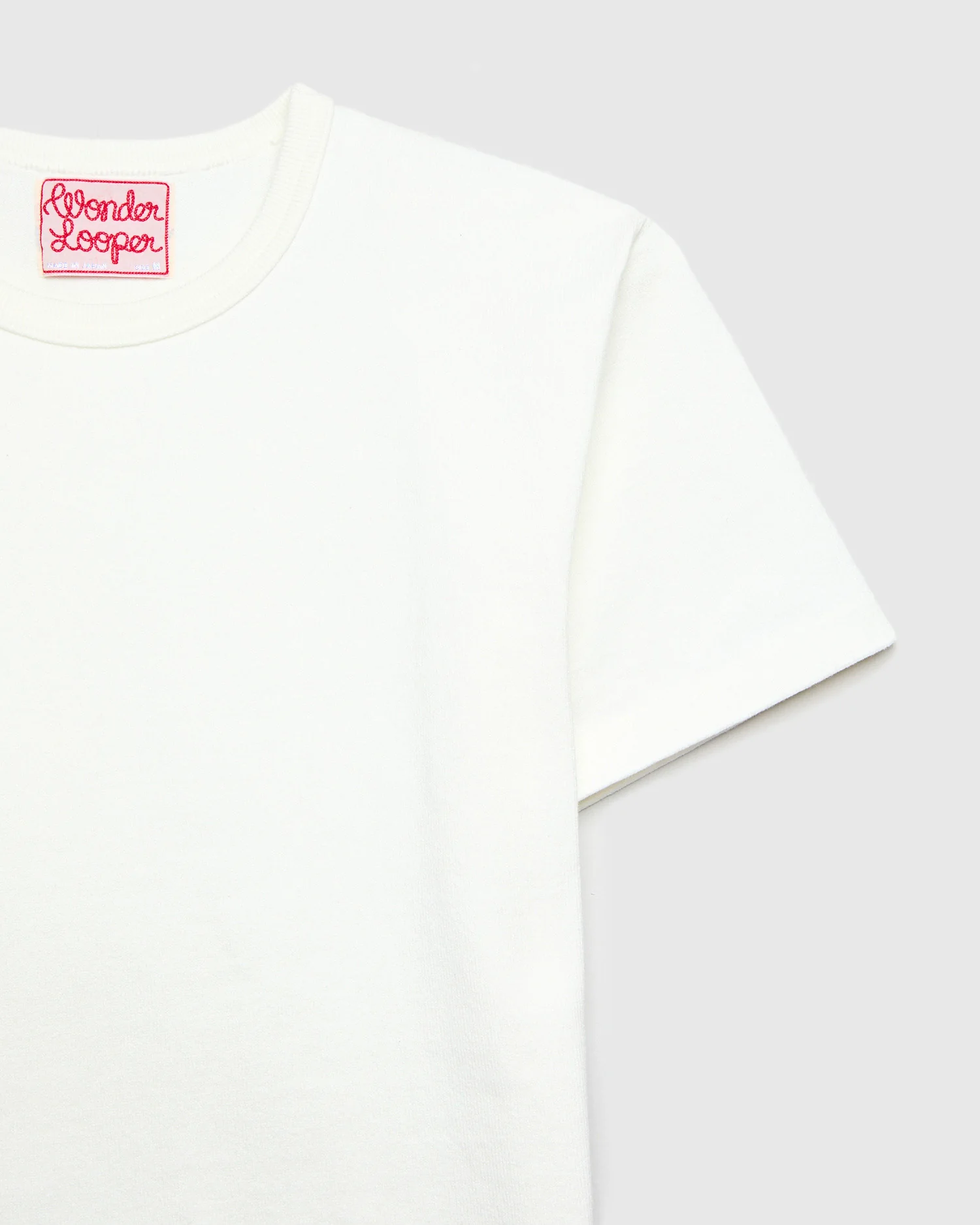 Double Heavyweight 12.1oz T-Shirt in White - Image 4