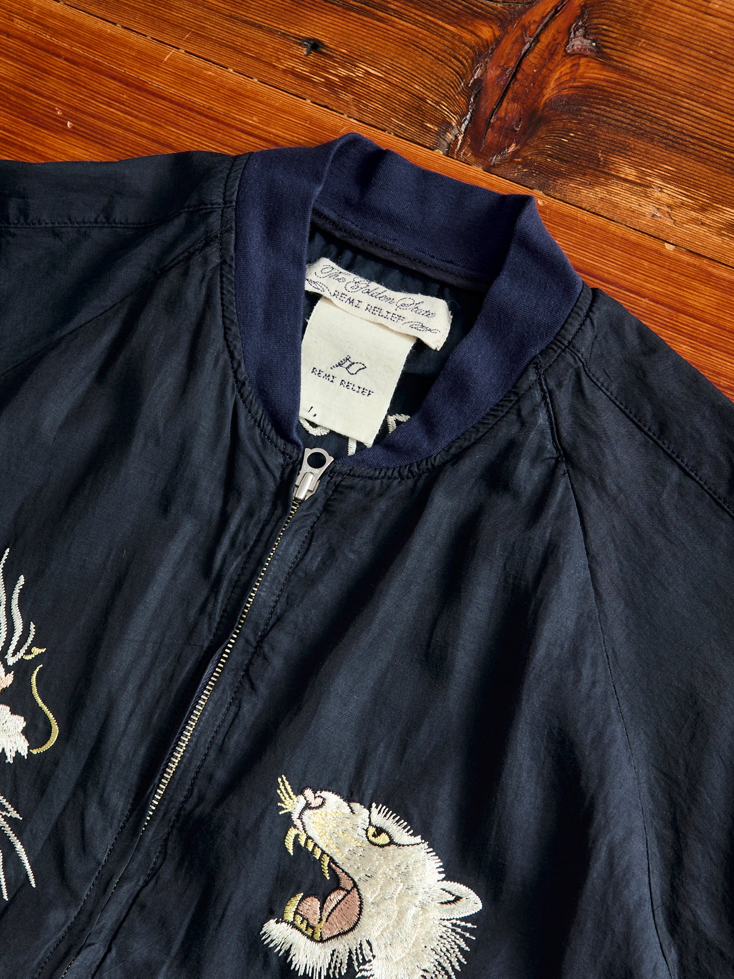 Dragon Souvenir Jacket in Navy - Image 4