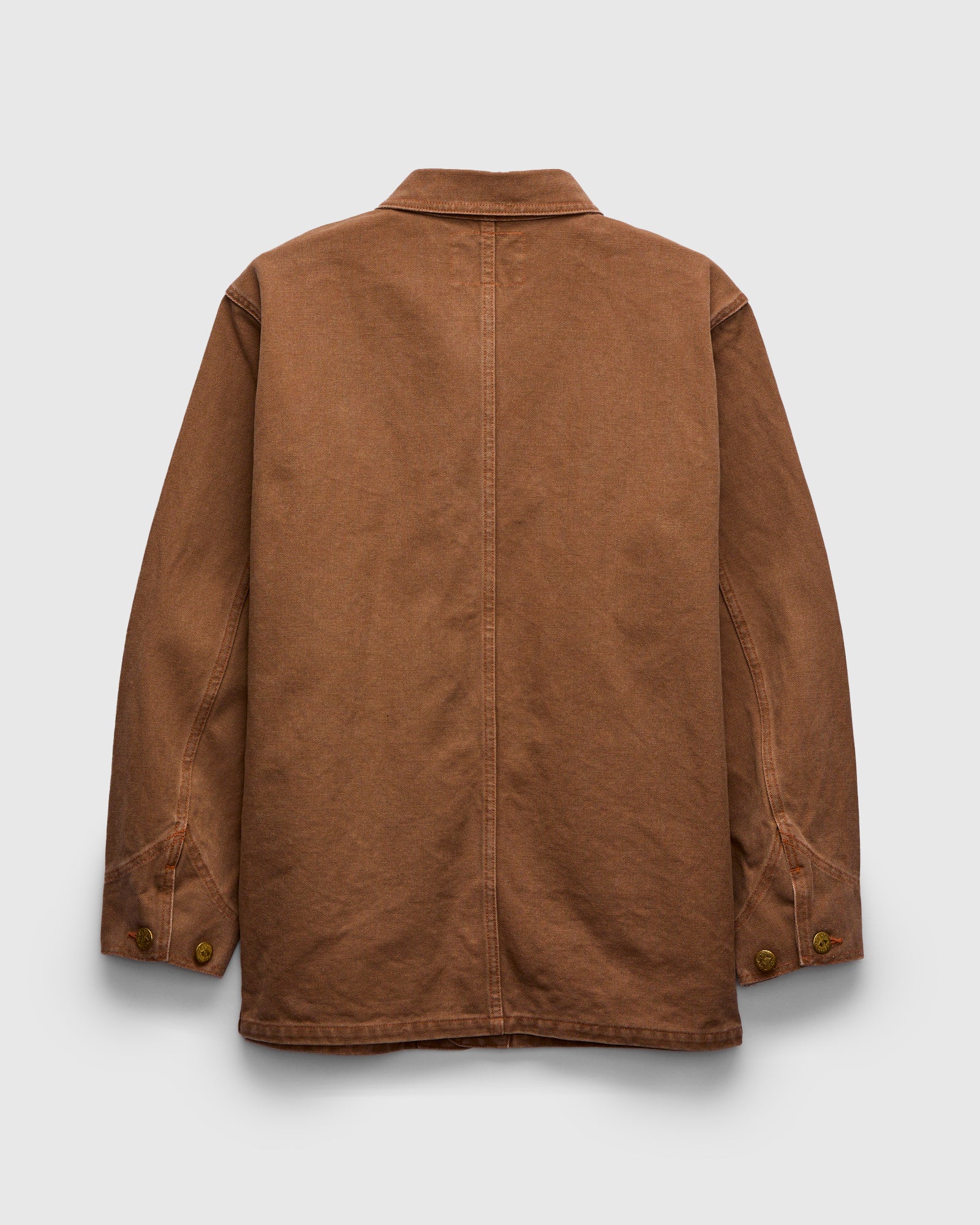 Duck Canvas Chore Coat in Brown - Image 2