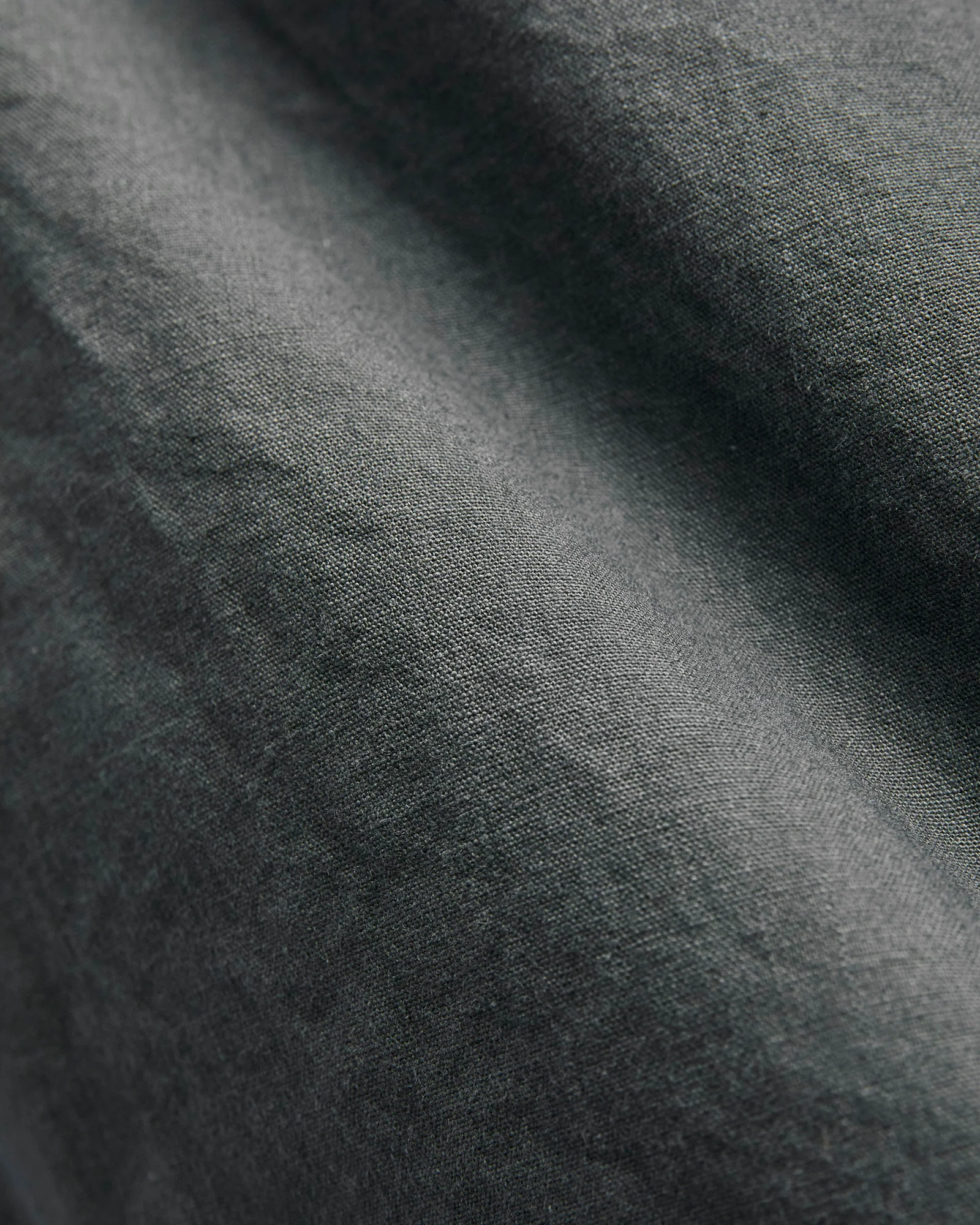 Dyed Canvas Work Shirt in Ash - Image 7