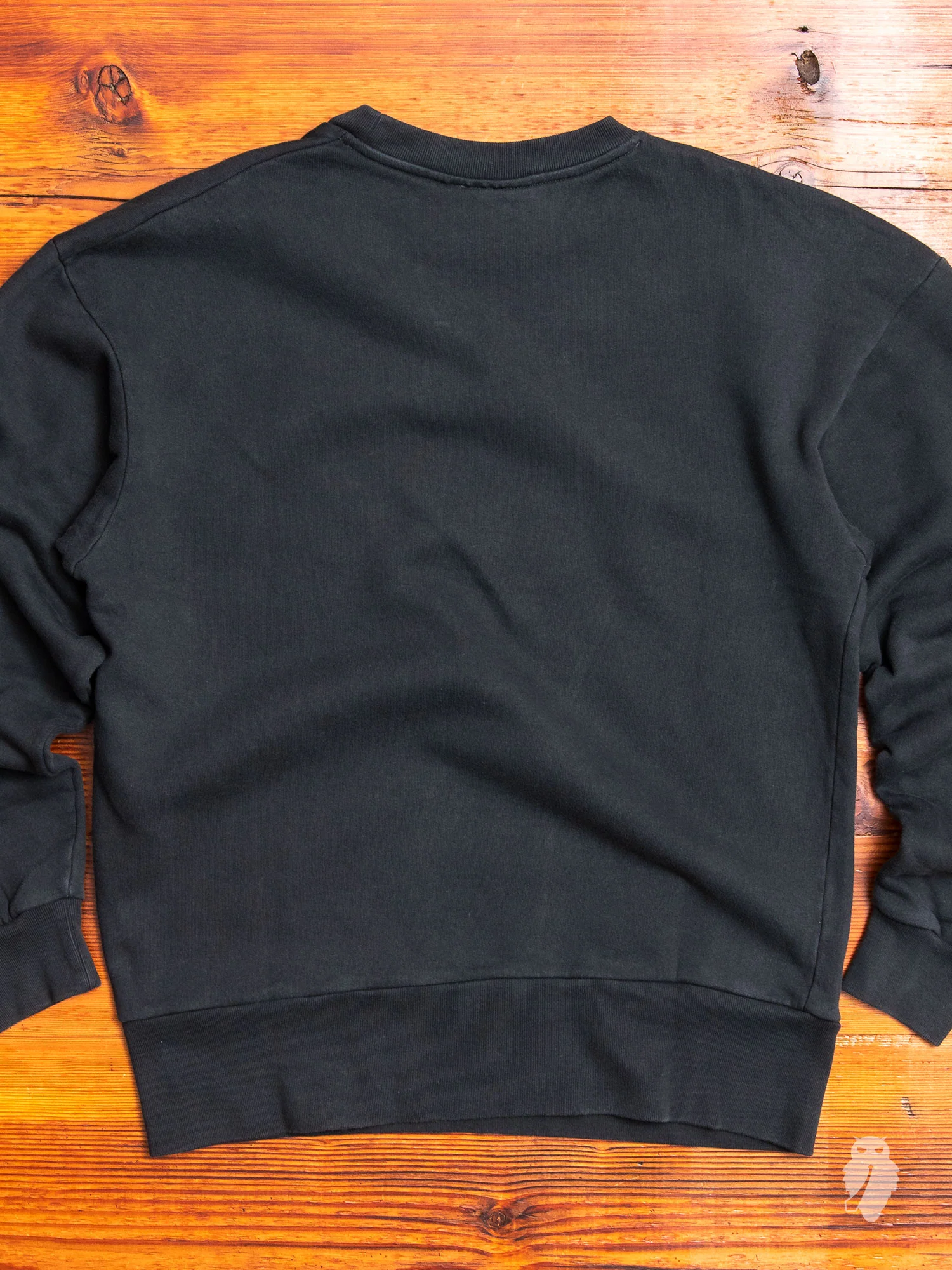 "Dynamic Experience" Crewneck Sweater in Vintage Black - Image 8