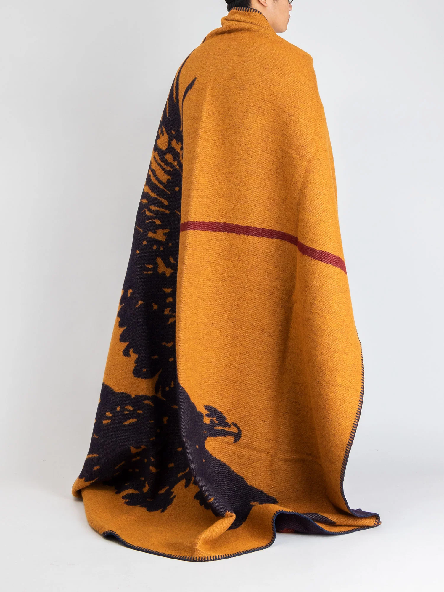 "Eagle" Norwegian Wool Blanket - Image 4