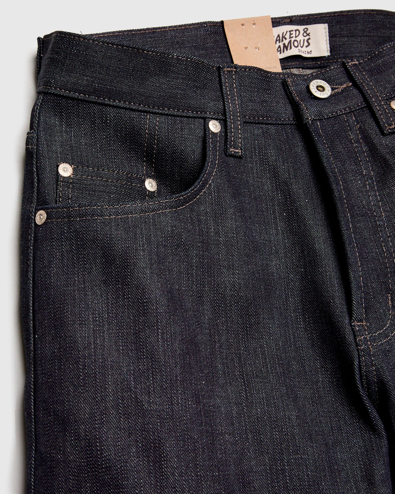 "Earthquake - Left Hand Twill" 13.75oz Selvedge Denim - Weird Guy Fit - Image 6