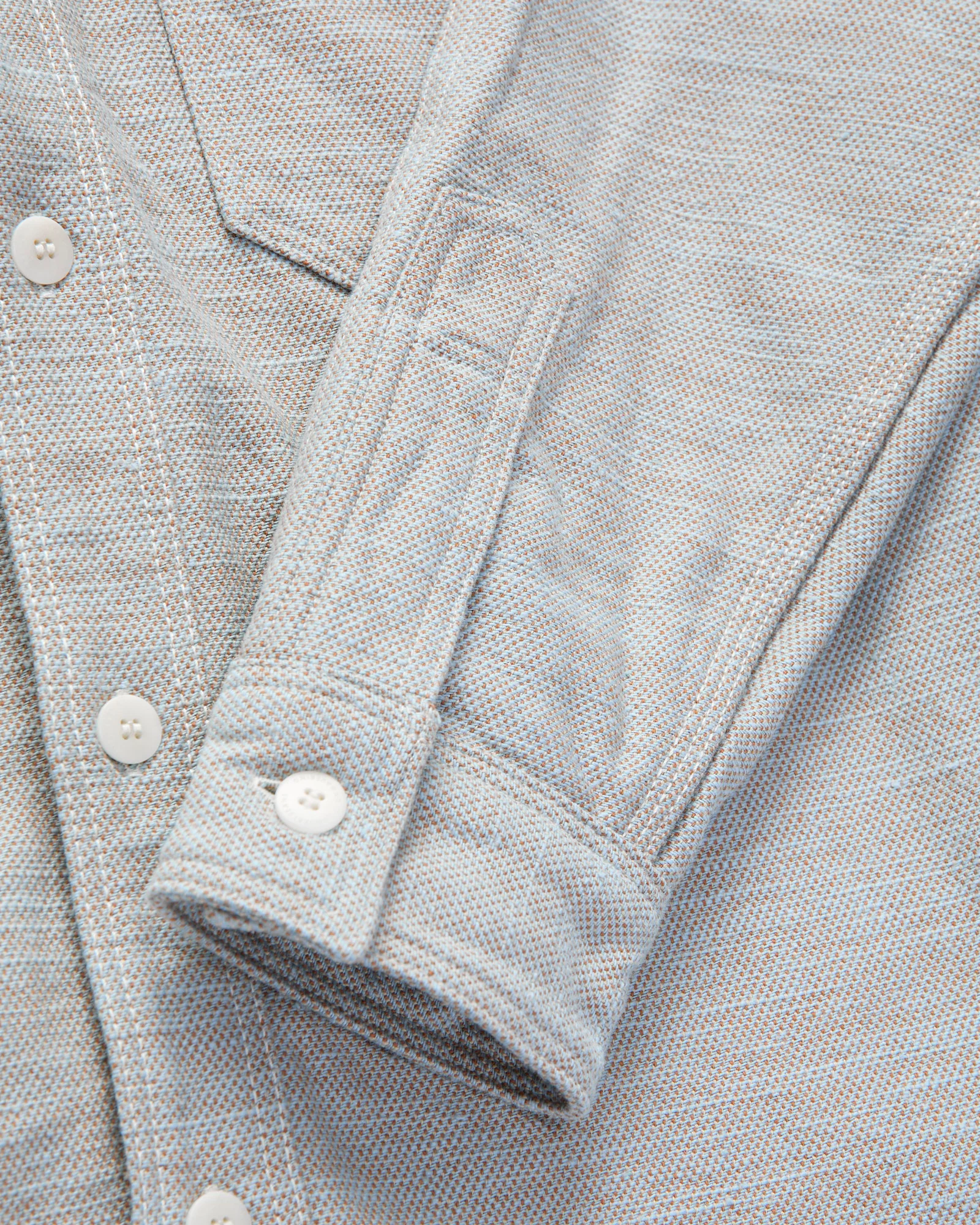 Elemental Flannel Workshirt in Blue - Image 7
