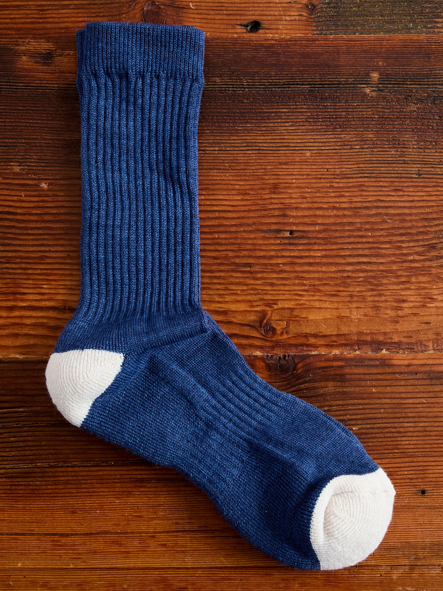 Elgin Wool Sock in Scotch Blue - Image 2