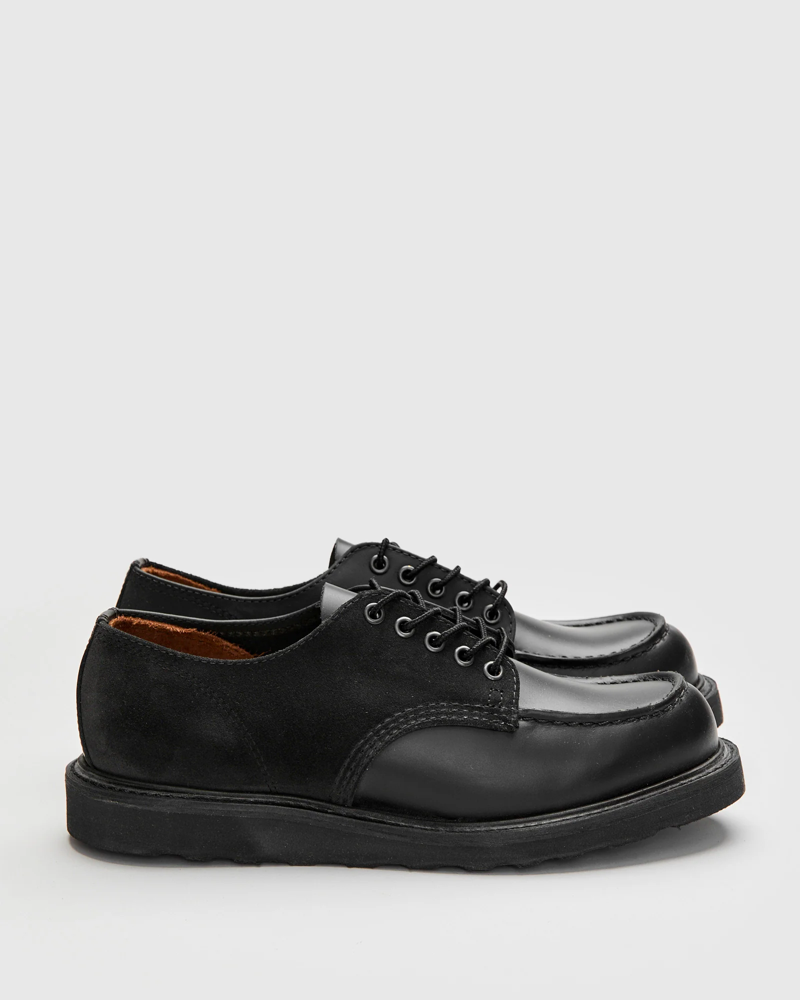 Engineered Garments x Red Wing "Shop Moc" Oxford in Triple Black - Image 3