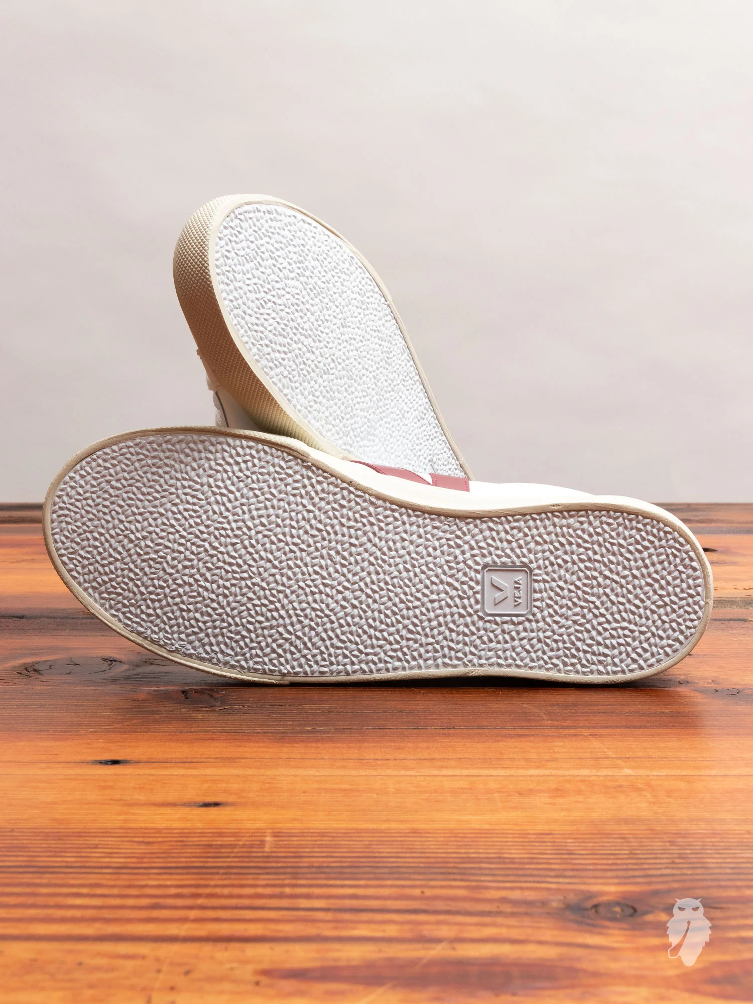 Esplar Sneaker in Extra White Marsala - Image 2