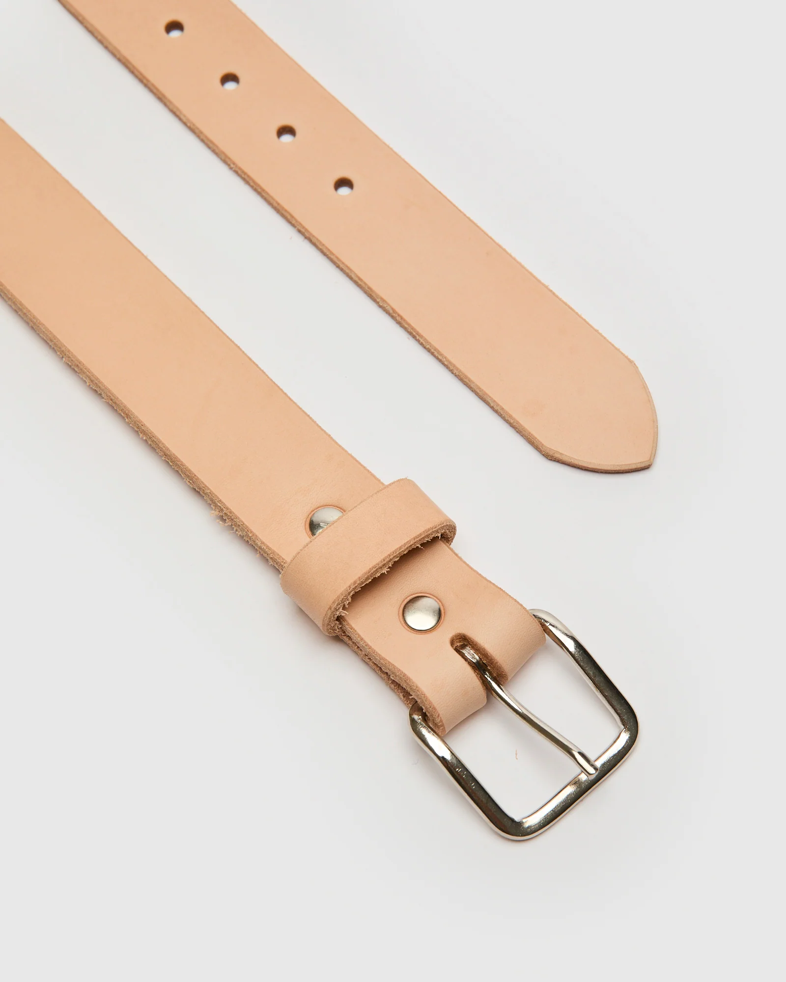 Essential Belt in Natural Veg Tan - Image 2