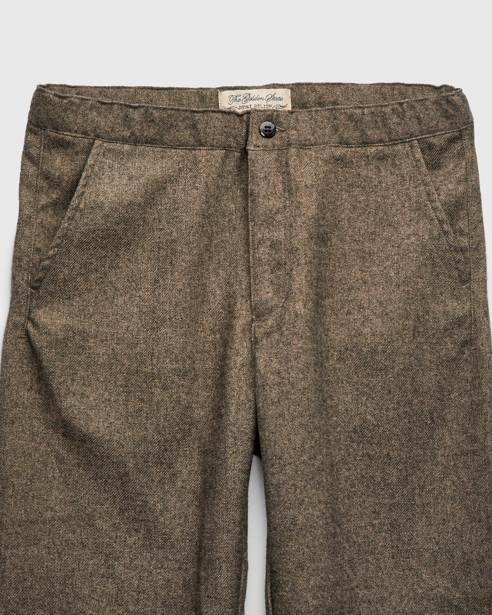 Ester Tweed Pant in Beige - Image 4
