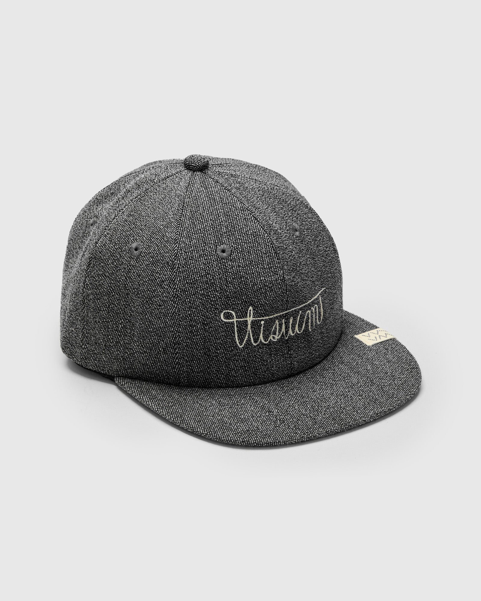 Excelsior II Cap "Script" in Charcoal