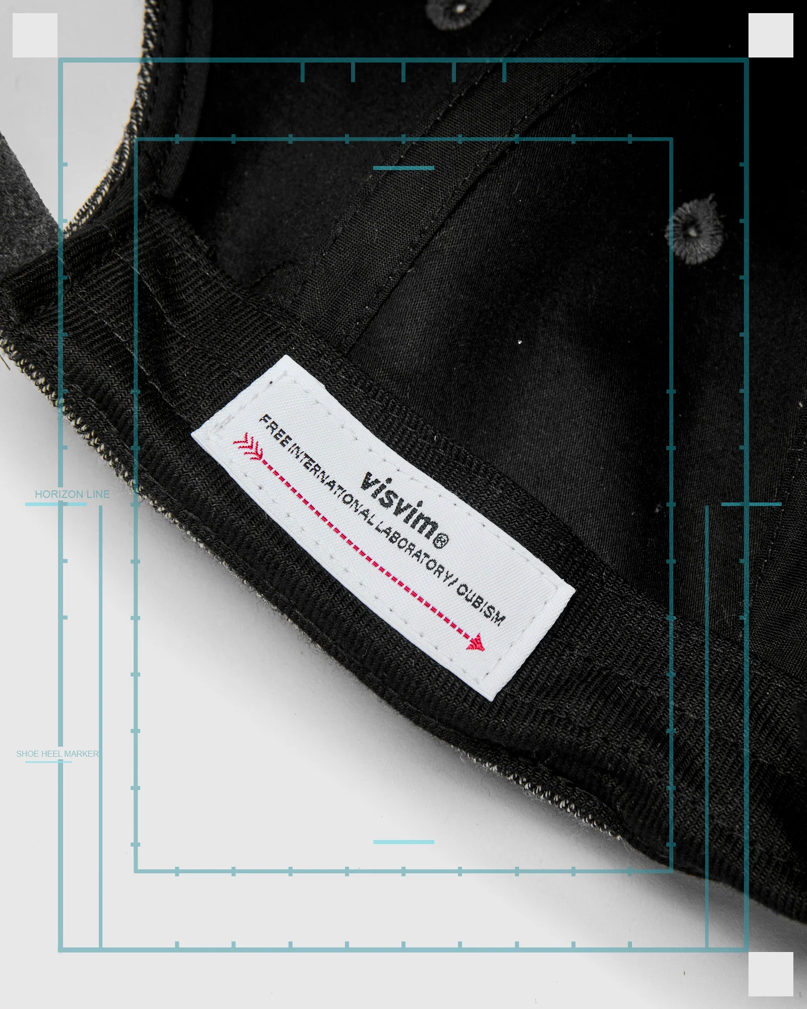 Excelsior II Cap "Script" in Charcoal - Image 6