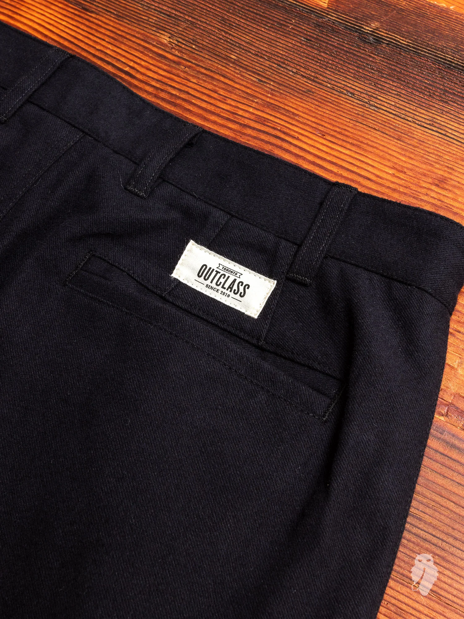 Expedition Pants in Black Brushed Twill - Image 9