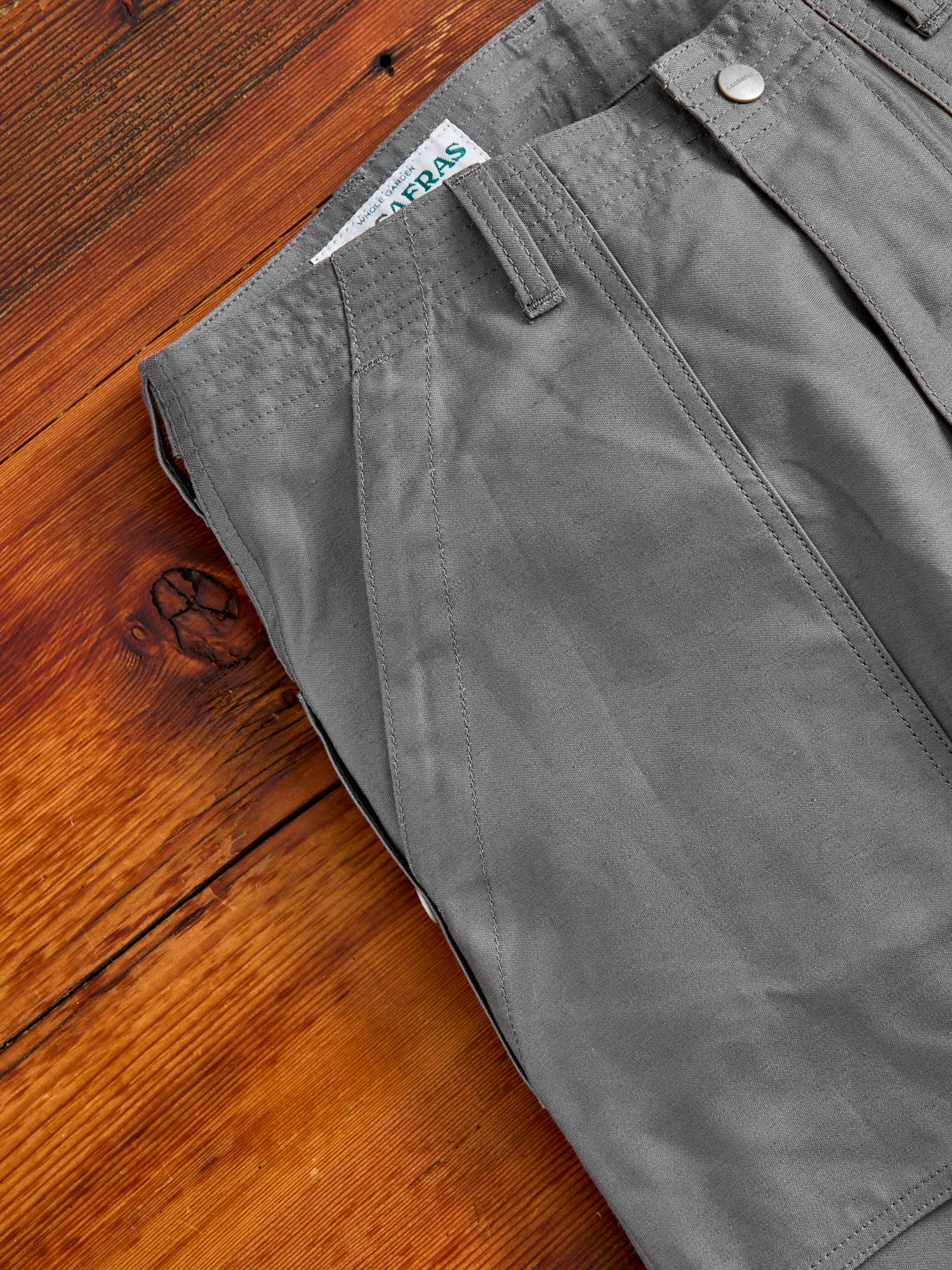 F.S Cultivator Pants in Grey Satin - Image 5