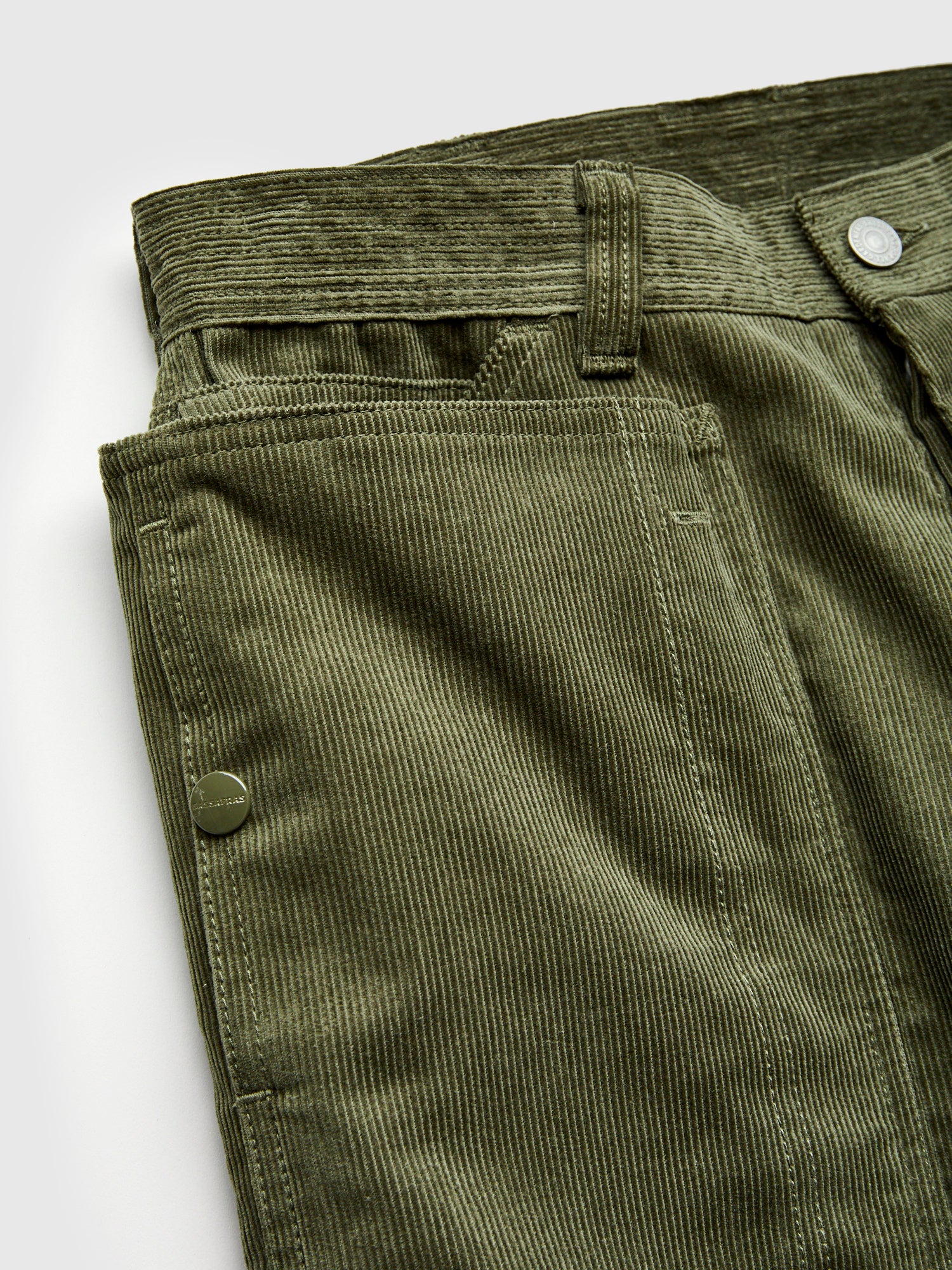 Fall Leaf Gardener Pants in Olive 14W Corduroy - Image 5