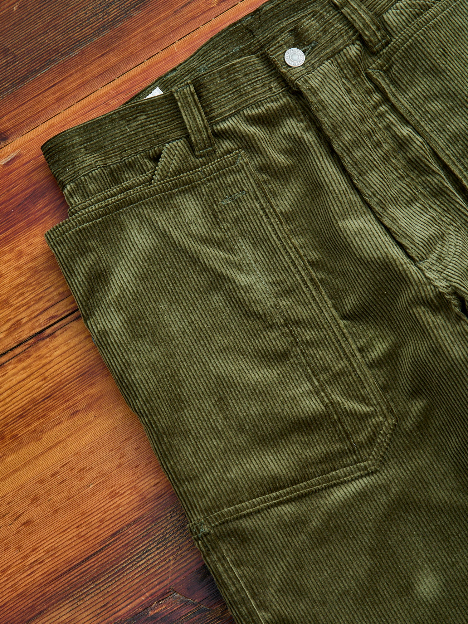 Fall Leaf Gardener Pants in Olive 9W Corduroy - Image 5
