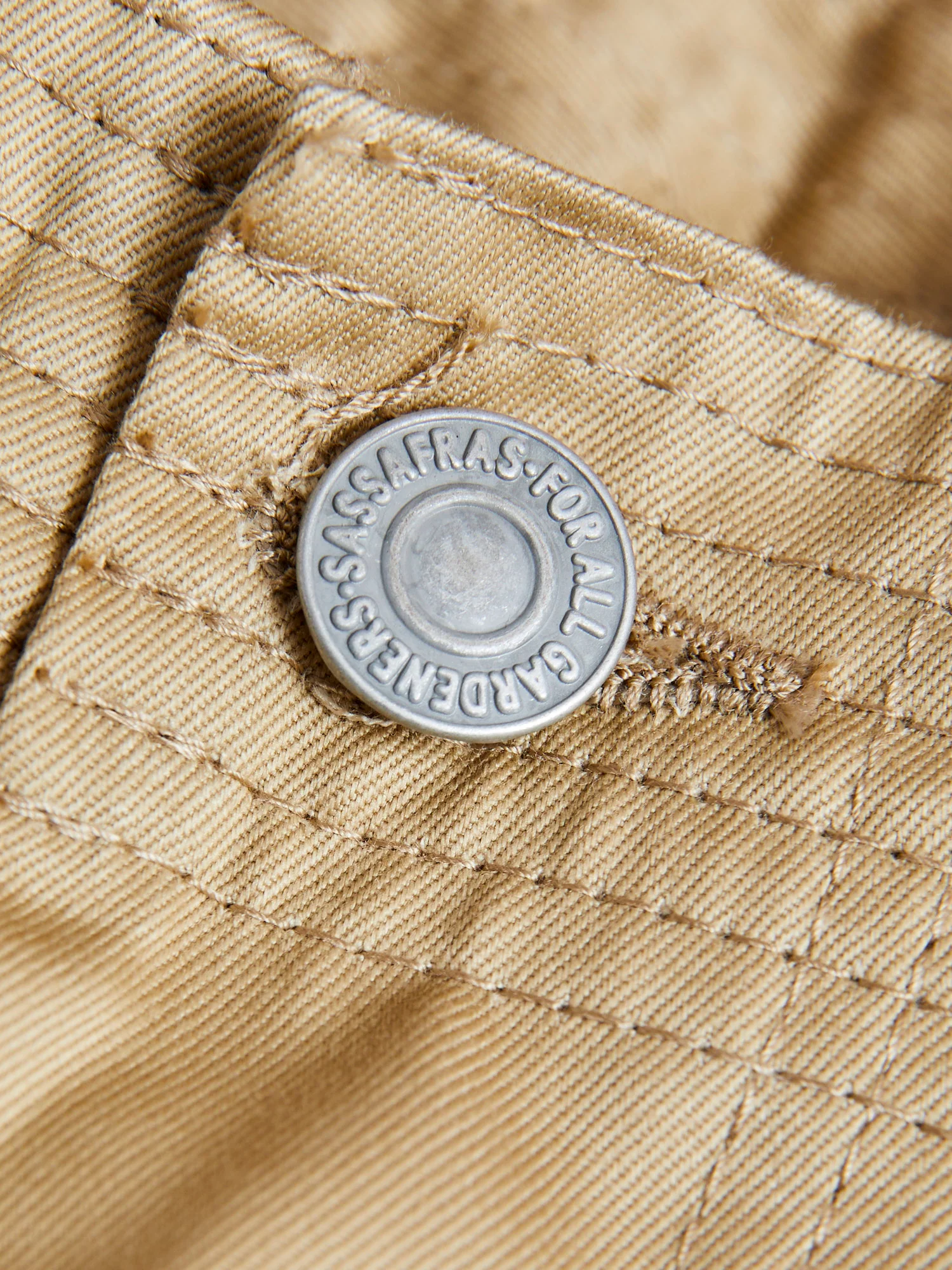 Fall Leaf Sprayer Pants in Beige Chino - Image 8