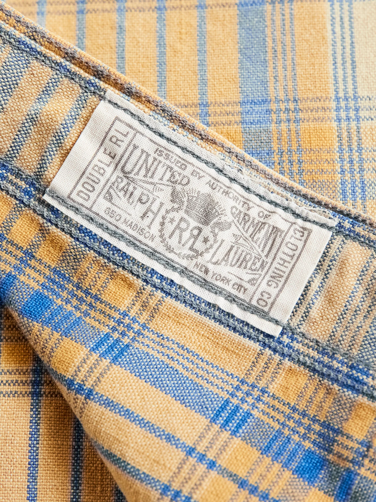 Farrell Plaid Workshirt in Yellow Multi - Image 8