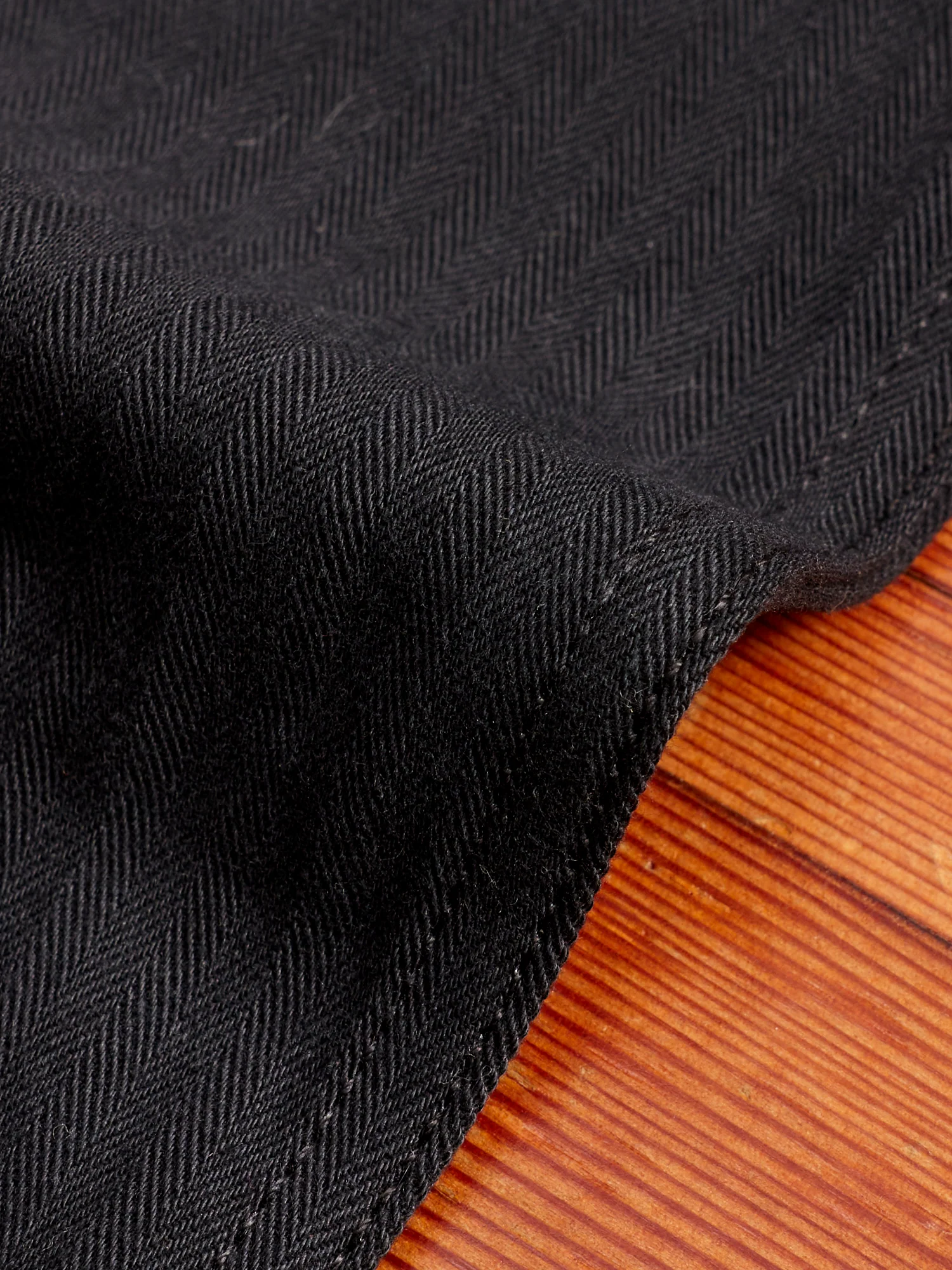 Fatigue Pant in Black Washed HBT - Image 7