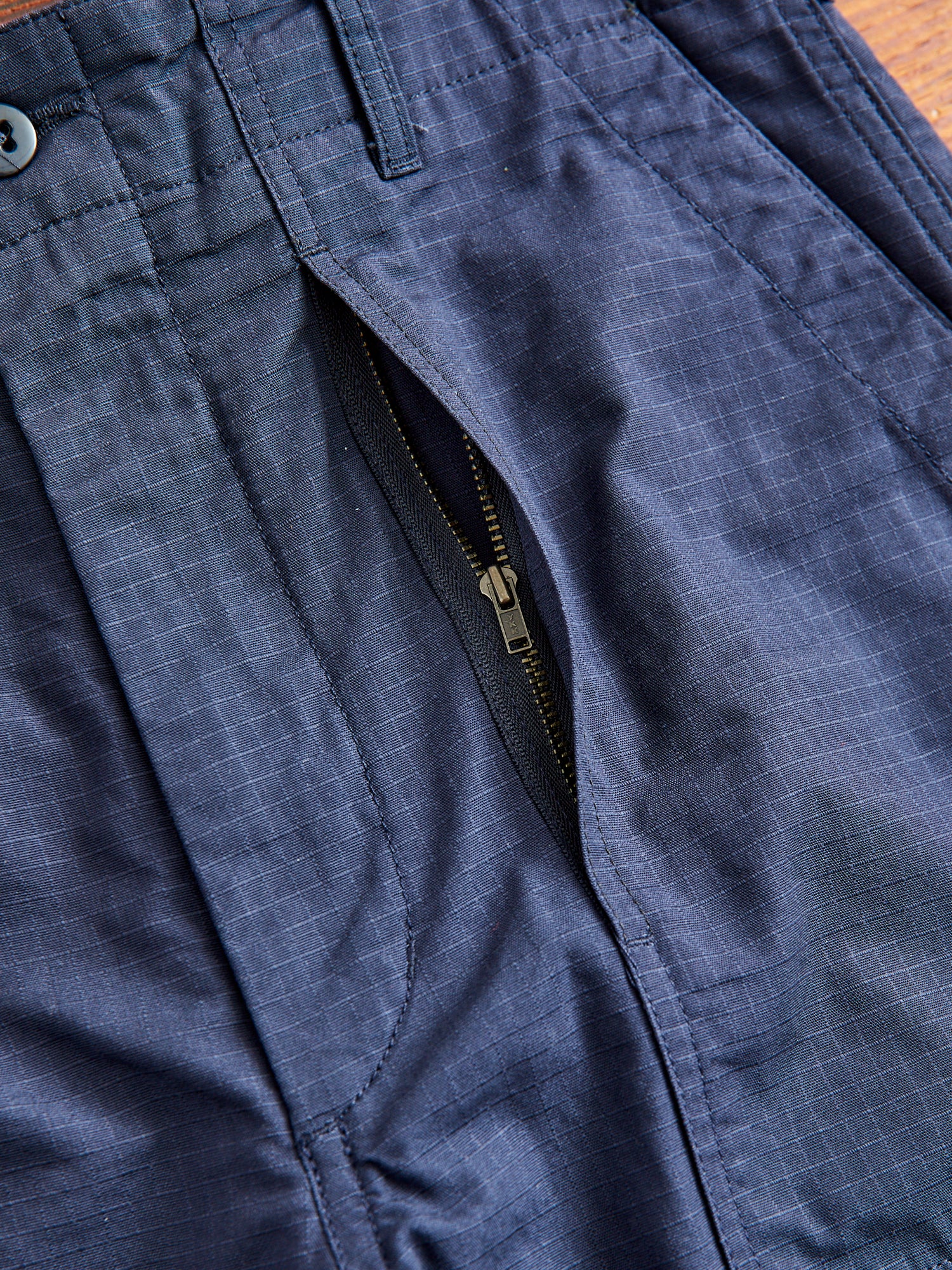 Fatigue Pants in Dark Navy Ripstop - Image 6